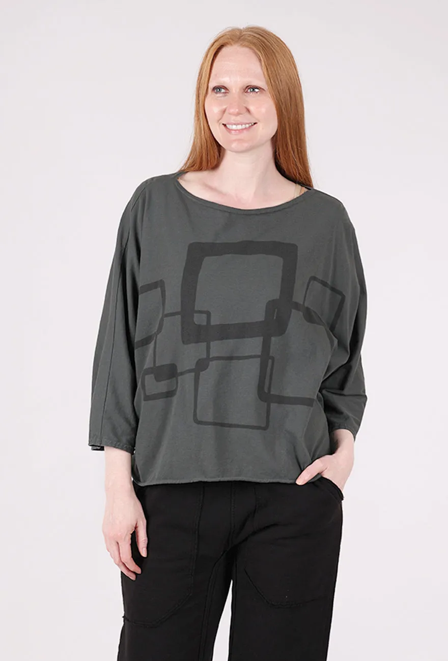 Sporty Comfort Autumn Wear Special Tee Event, Luna/Connect/Charcoal
