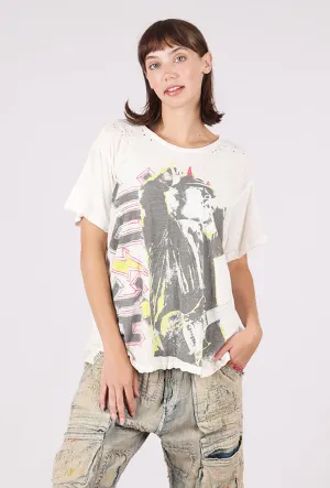 Specialty MP BF Tee, AC/DC Rock, True Lightweight Material Holiday Wear