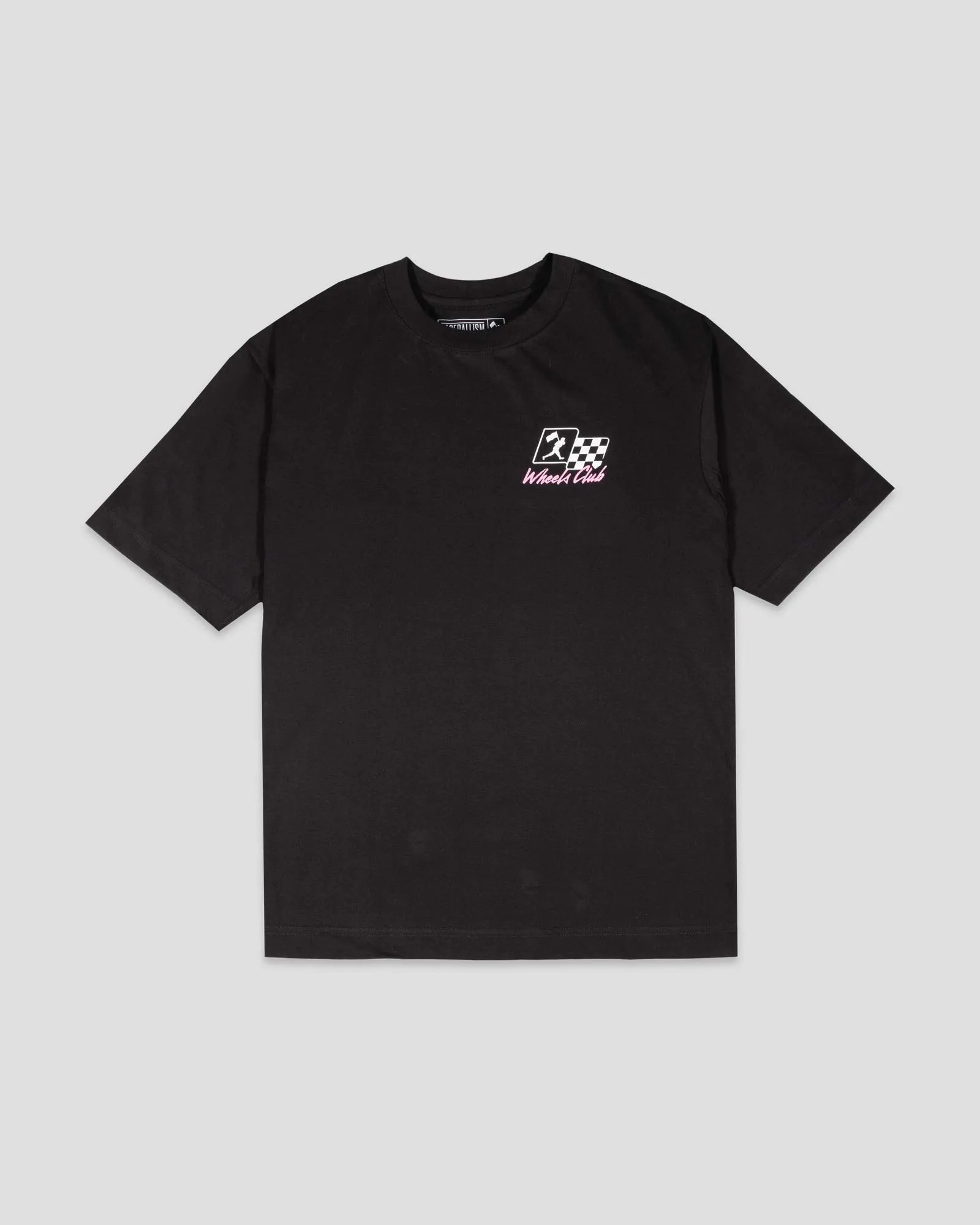 Speed Kills Pima Cotton T-Shirt - Black Top - notch - excellent