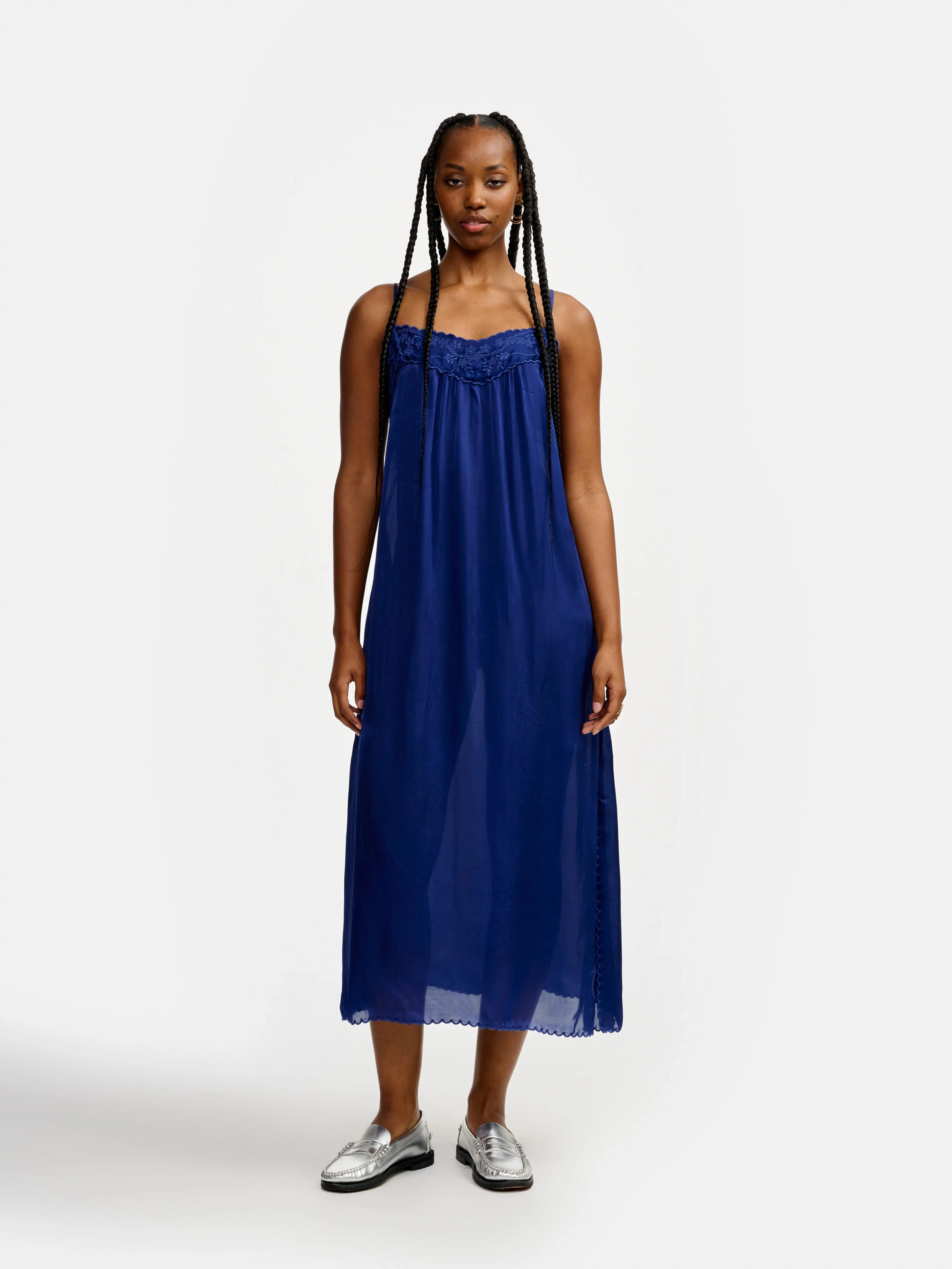 Sports attire comet dress (241 / W / INDIGO)