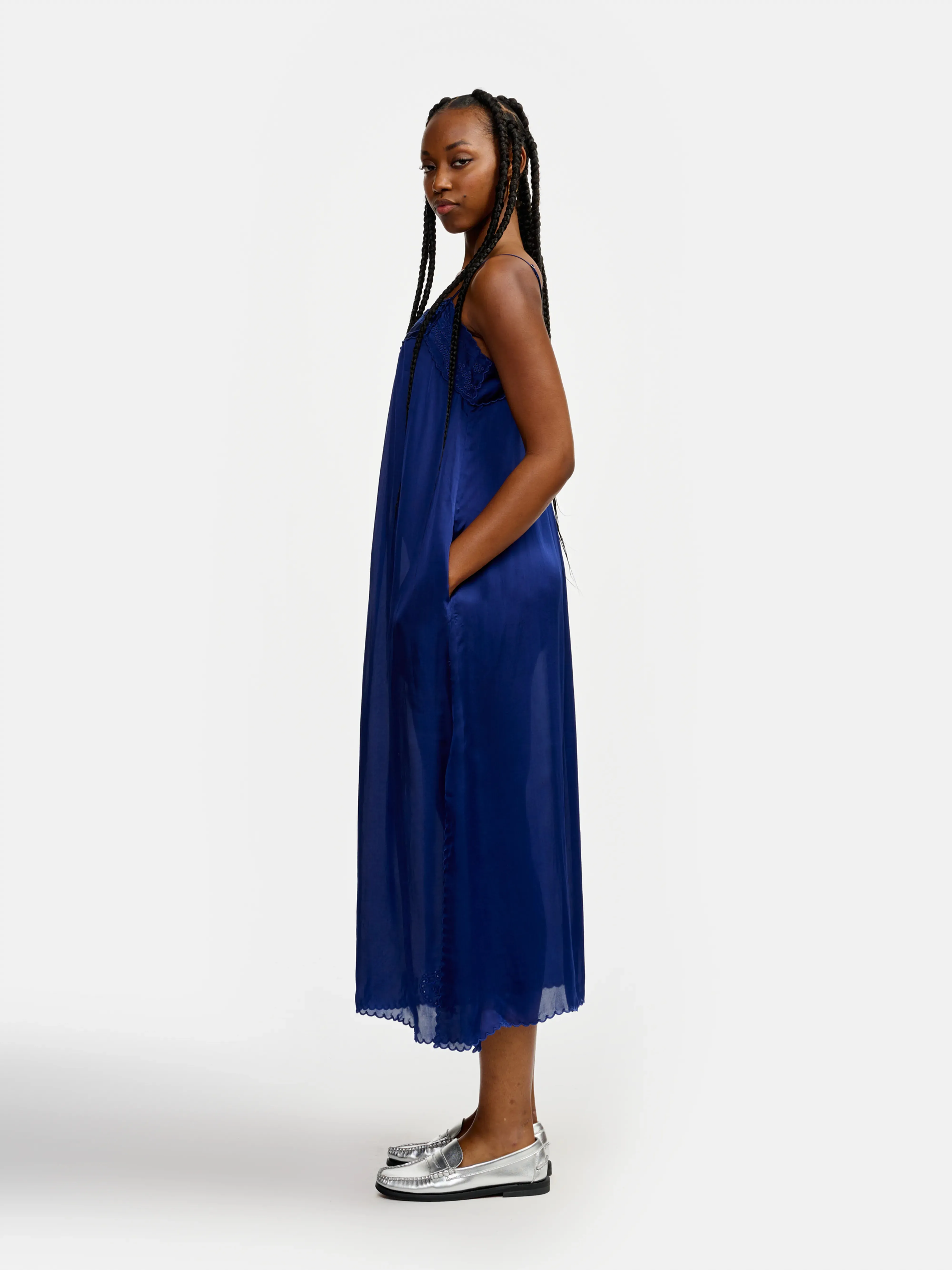 Sports attire comet dress (241 / W / INDIGO)