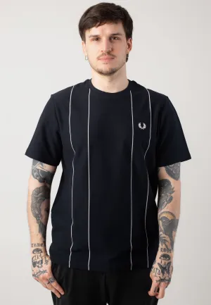 Weekend Style Easy-to-Style Top Fred Perry - Pinstripe Navy - T-Shirt