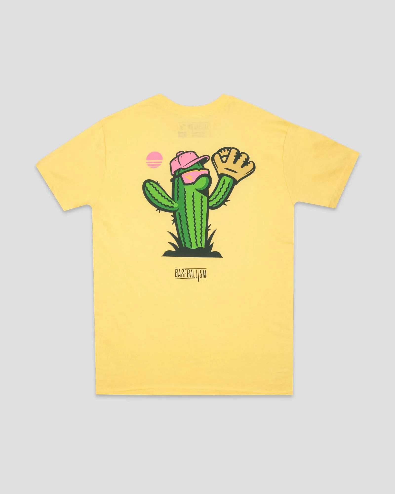 Spring Ball Cactus T-Shirt - Yellow Plus - size friendly