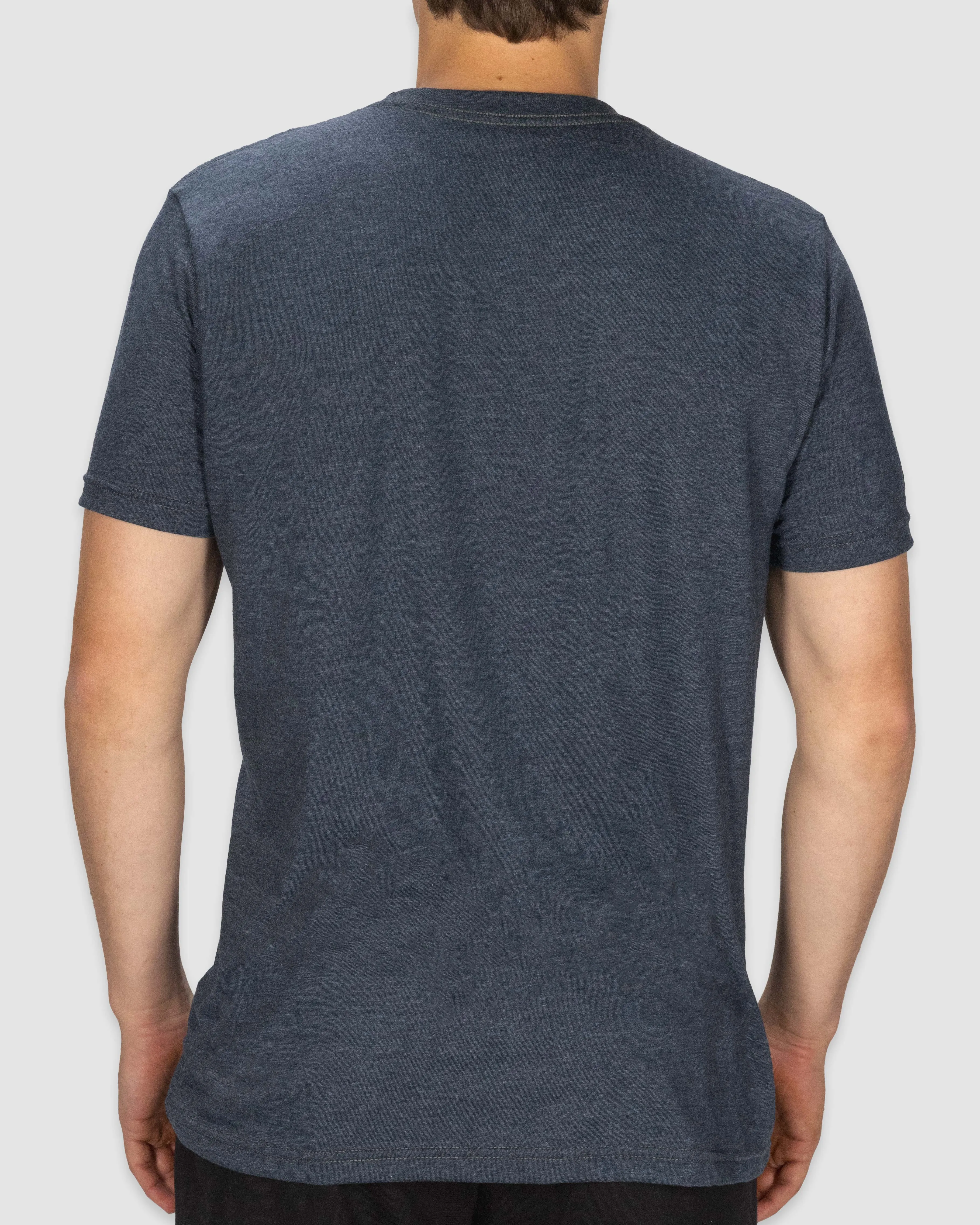 Standard Comfort Tee - Navy Silky and luxurious