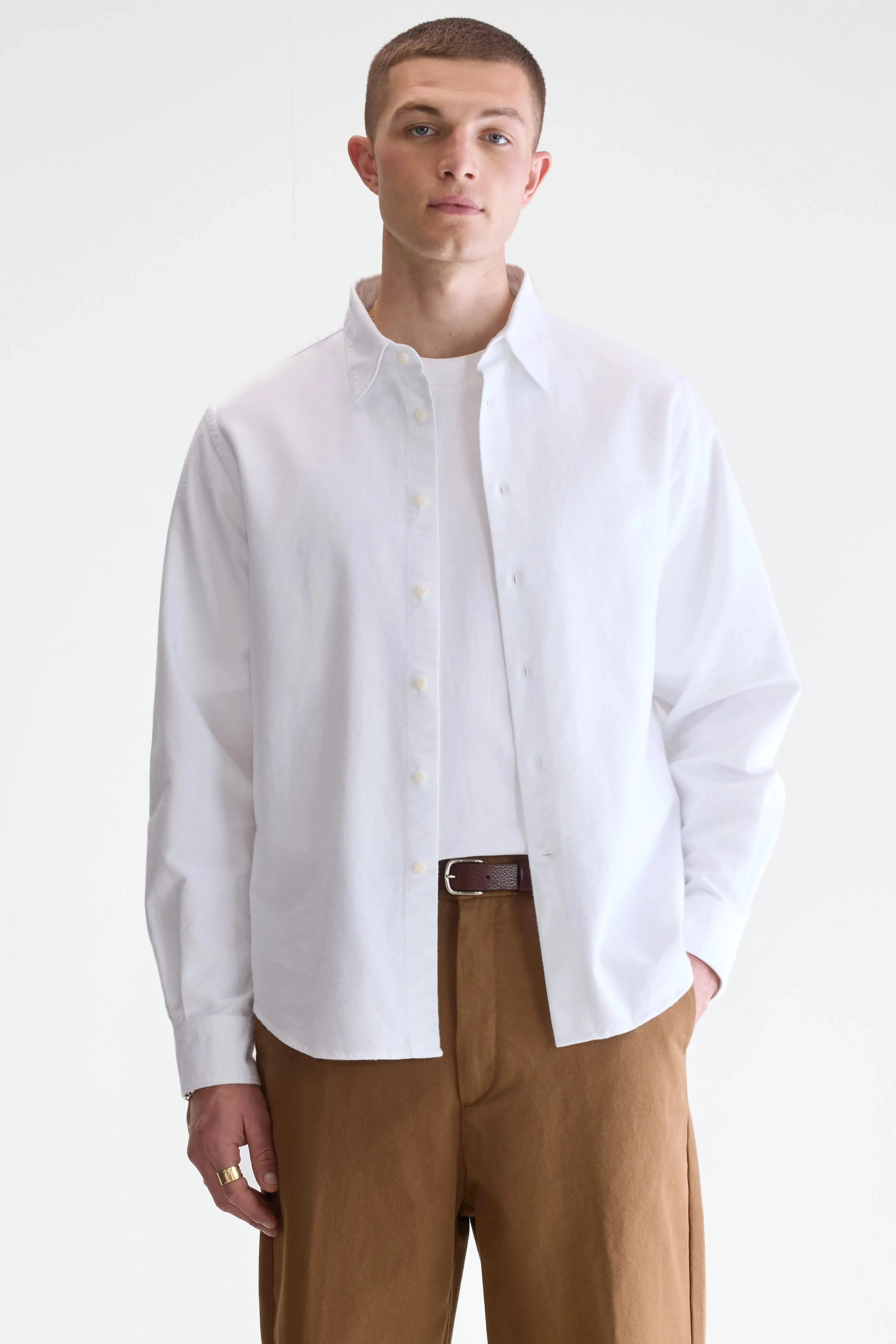 Statement Wear Franklin regular shirt (252 / M / WHITE)