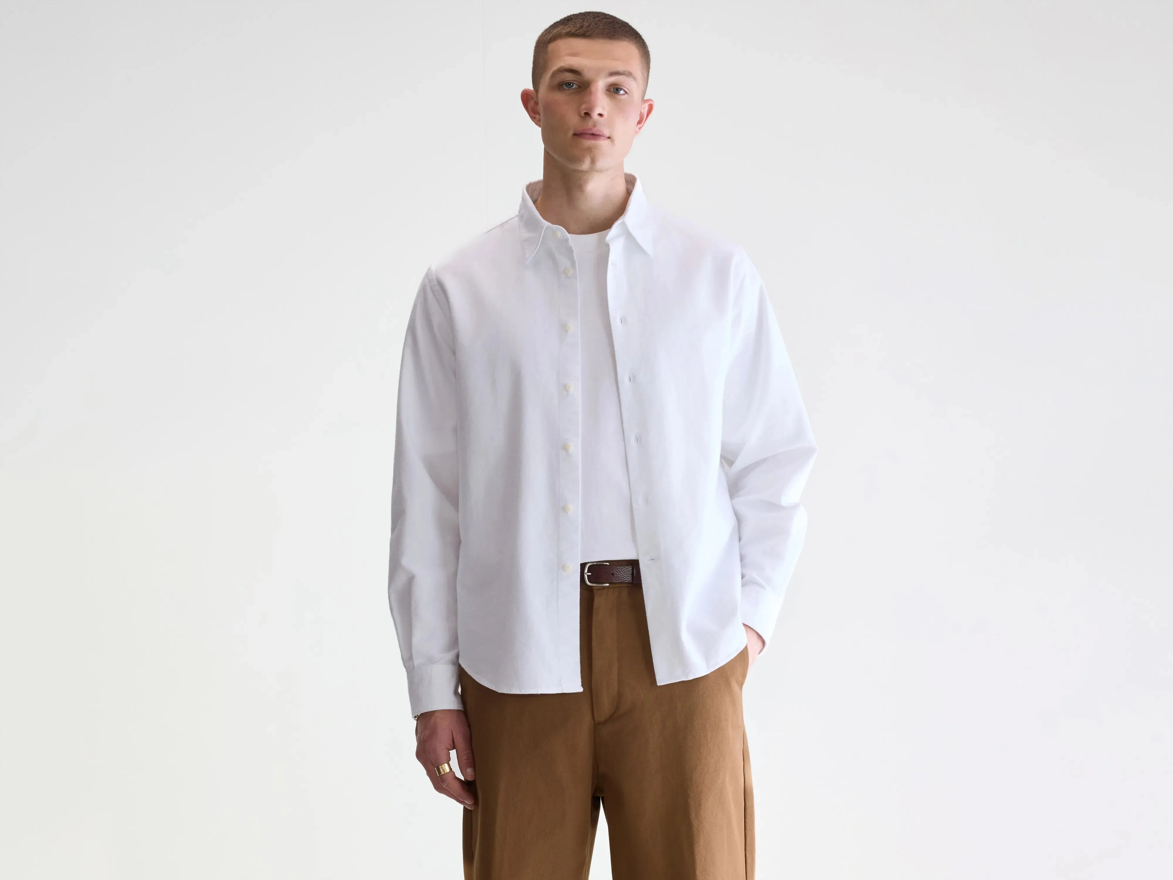 Coordinated Set Outfit Mood Franklin regular shirt (252 / M / WHITE)