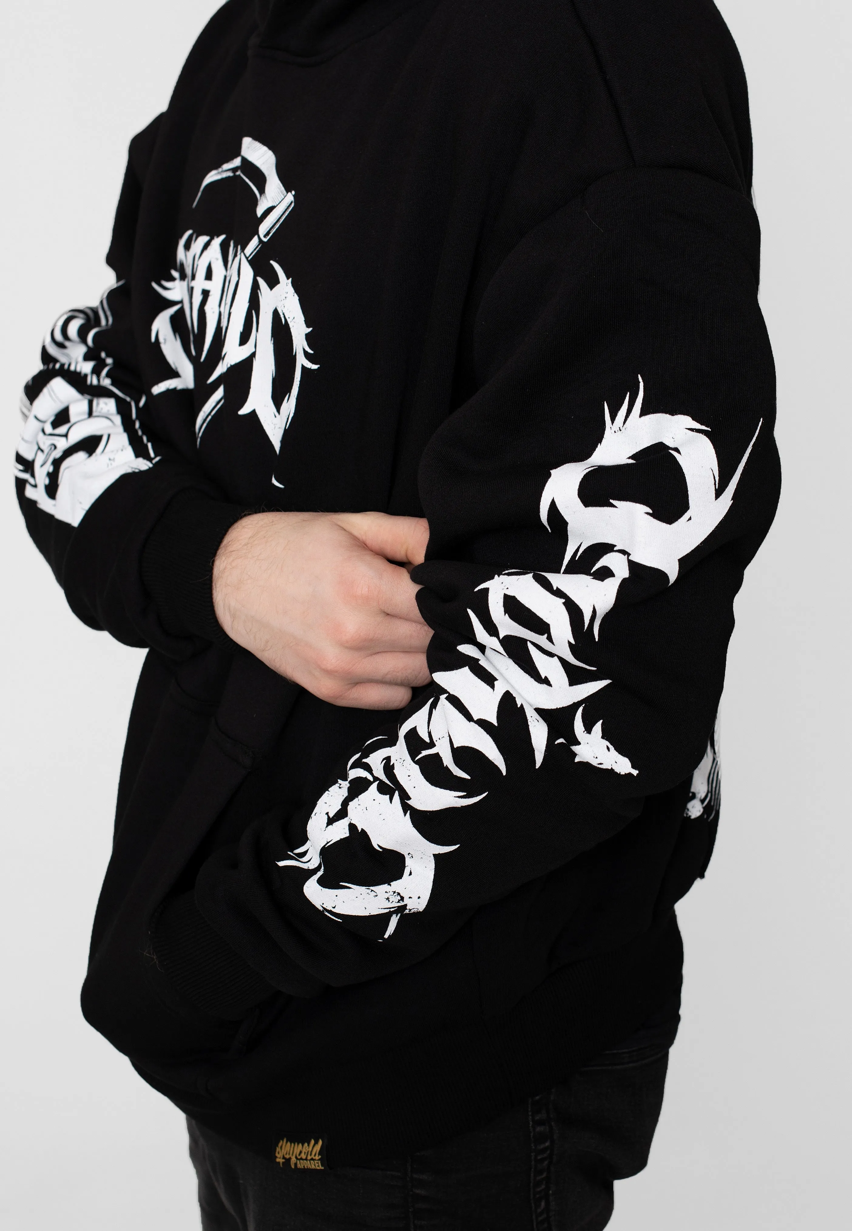 Stay Cold Apparel - Be Mine Oversized Black - Hoodie Soft Wave