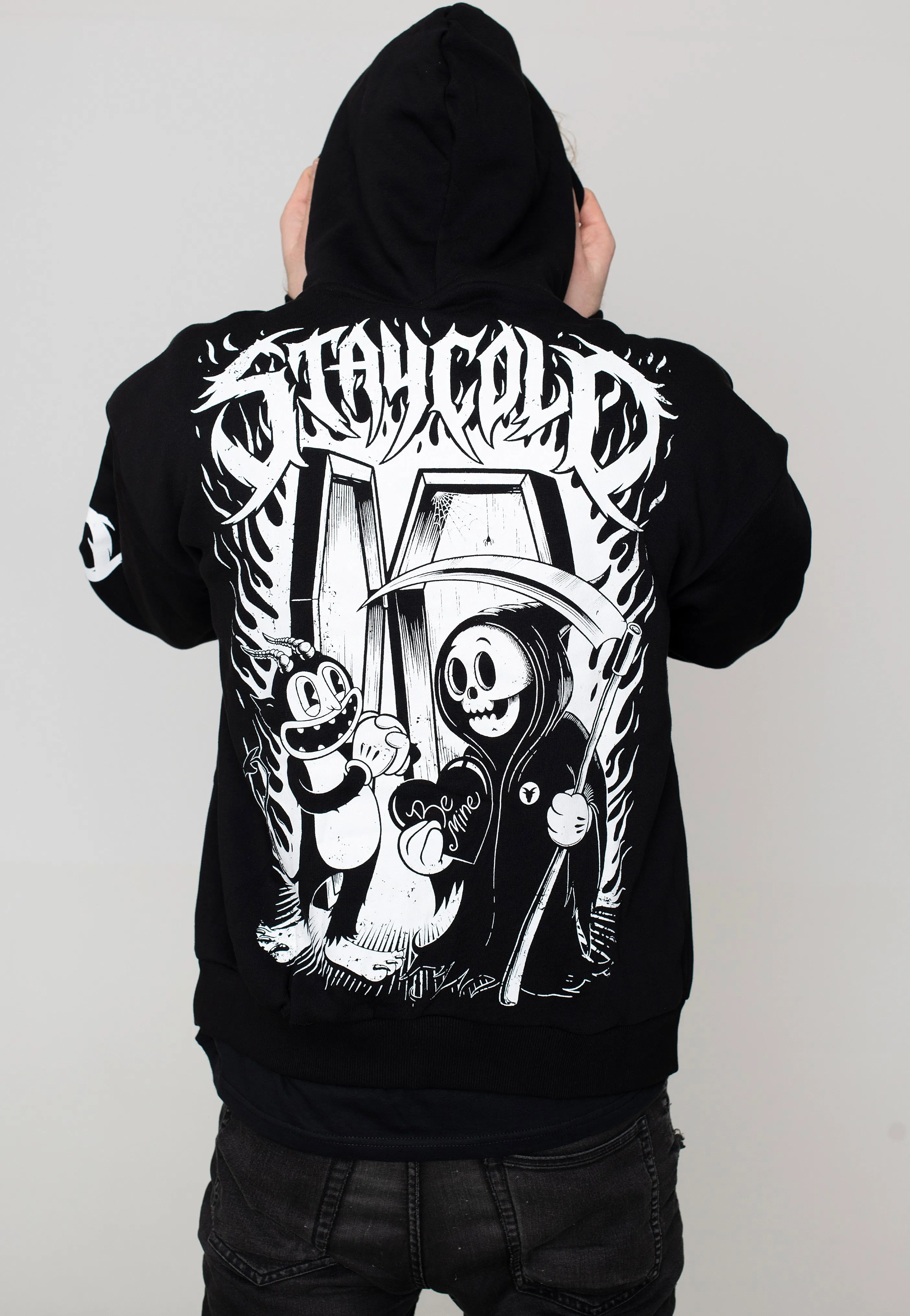 Stay Cold Apparel - Be Mine Oversized Black - Hoodie Soft Wave