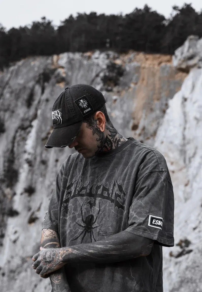 Stay Cold Apparel - Blackout Heavy Oversized Acid Washed - T-Shirt Street Staple