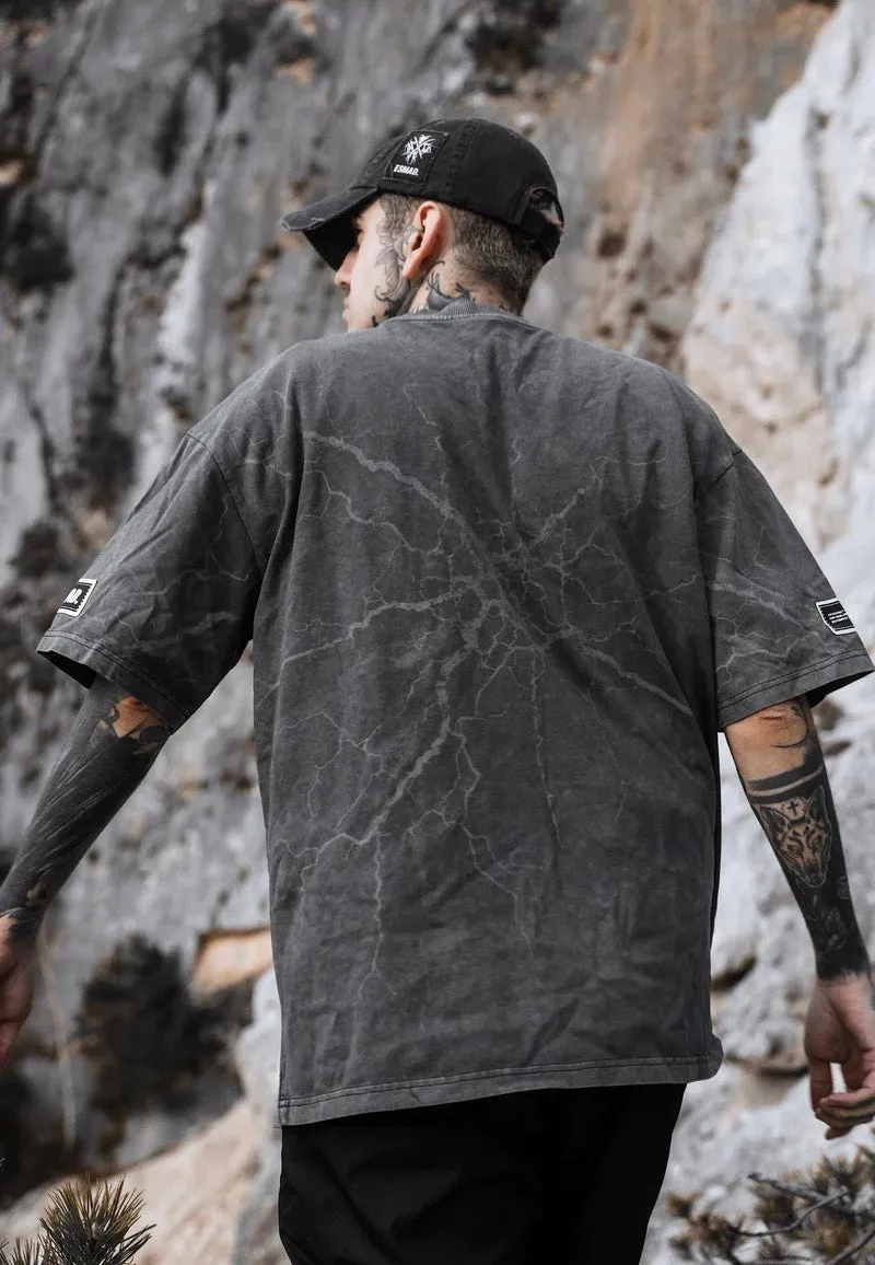 Stay Cold Apparel - Blackout Heavy Oversized Acid Washed - T-Shirt Street Staple