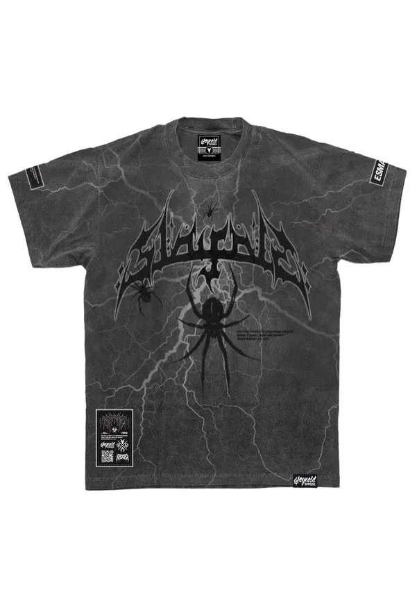 Stay Cold Apparel - Blackout Heavy Oversized Acid Washed - T-Shirt Street Staple