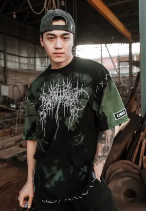 Stay Cold Apparel - Chamber Of Chaos Heavy Oversized Mentol - T-Shirt safe for skin Daily Casual