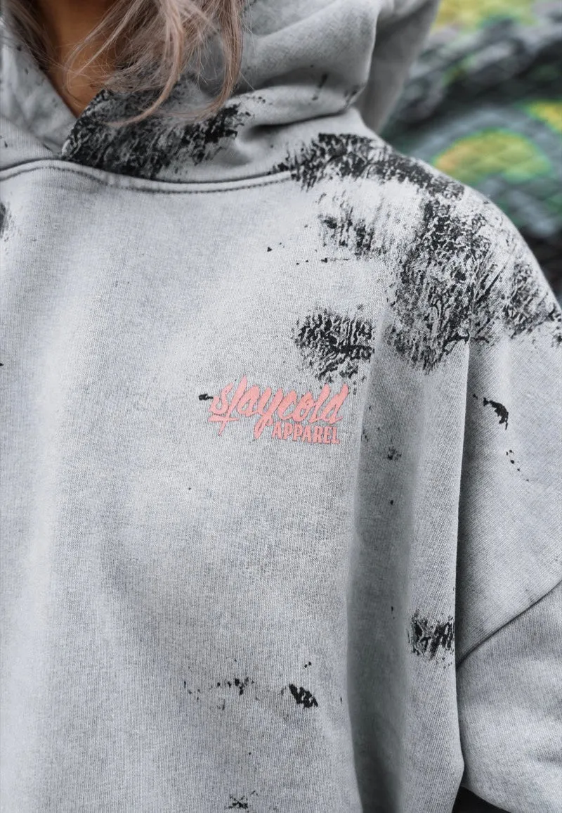Stay Cold Apparel - Dead Bloom Acid Oversized  - Hoodie brand new