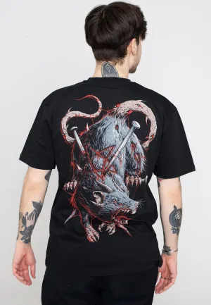 Stay Cold Apparel - Devils Renegade Black - T-Shirt Streetwear Style Wool combination