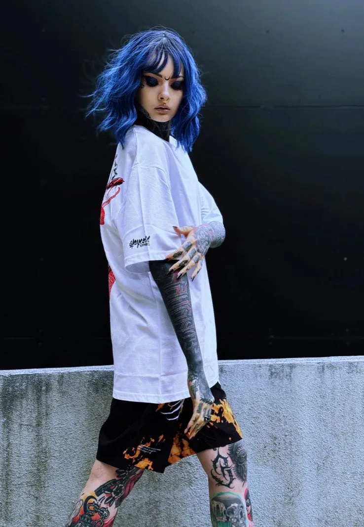 Stay Cold Apparel - Fashion Kill White/Red - T-Shirt Colorful Choices
