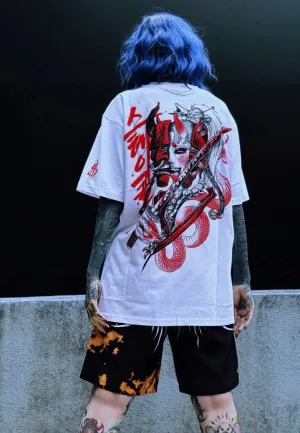 hiking clothes sale season Stay Cold Apparel - Fashion Kill White/Red - T-Shirt