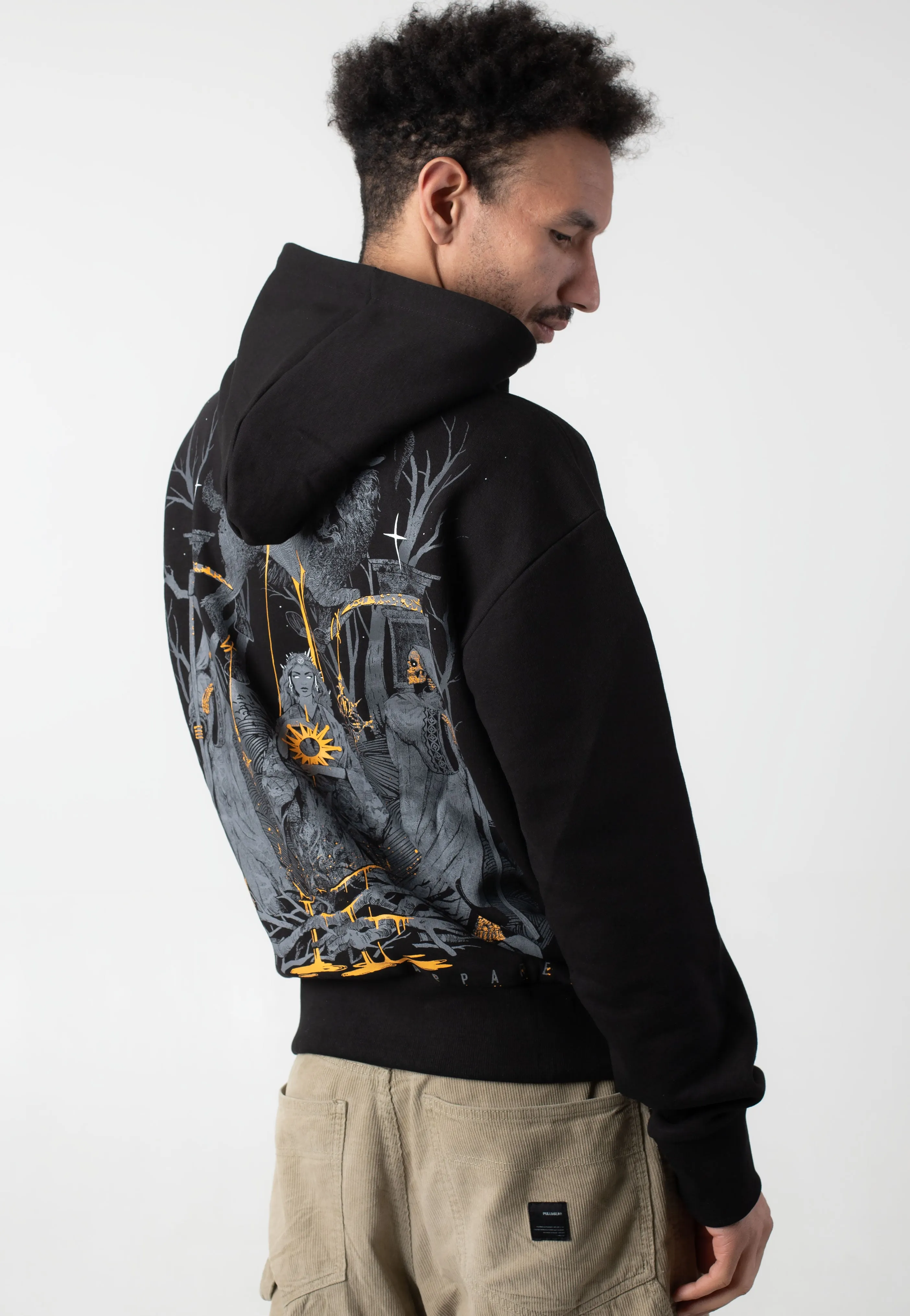Stay Cold Apparel - Full Moon Ritual Black - Hoodie Loose Fit