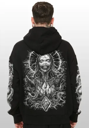 Eco-Friendly Material Limited Release Stay Cold Apparel - Lilith Black - Hoodie