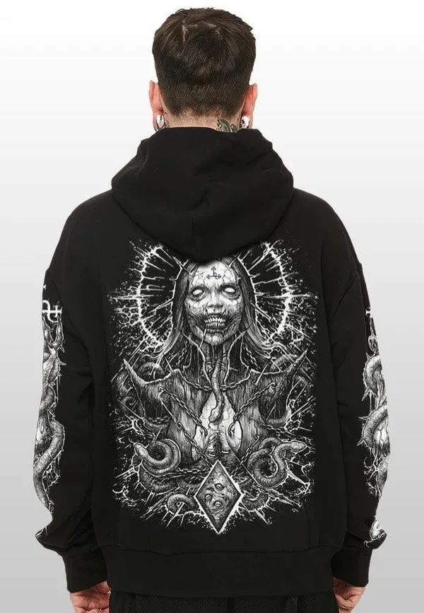 Eco-Friendly Material Limited Release Stay Cold Apparel - Lilith Black - Hoodie