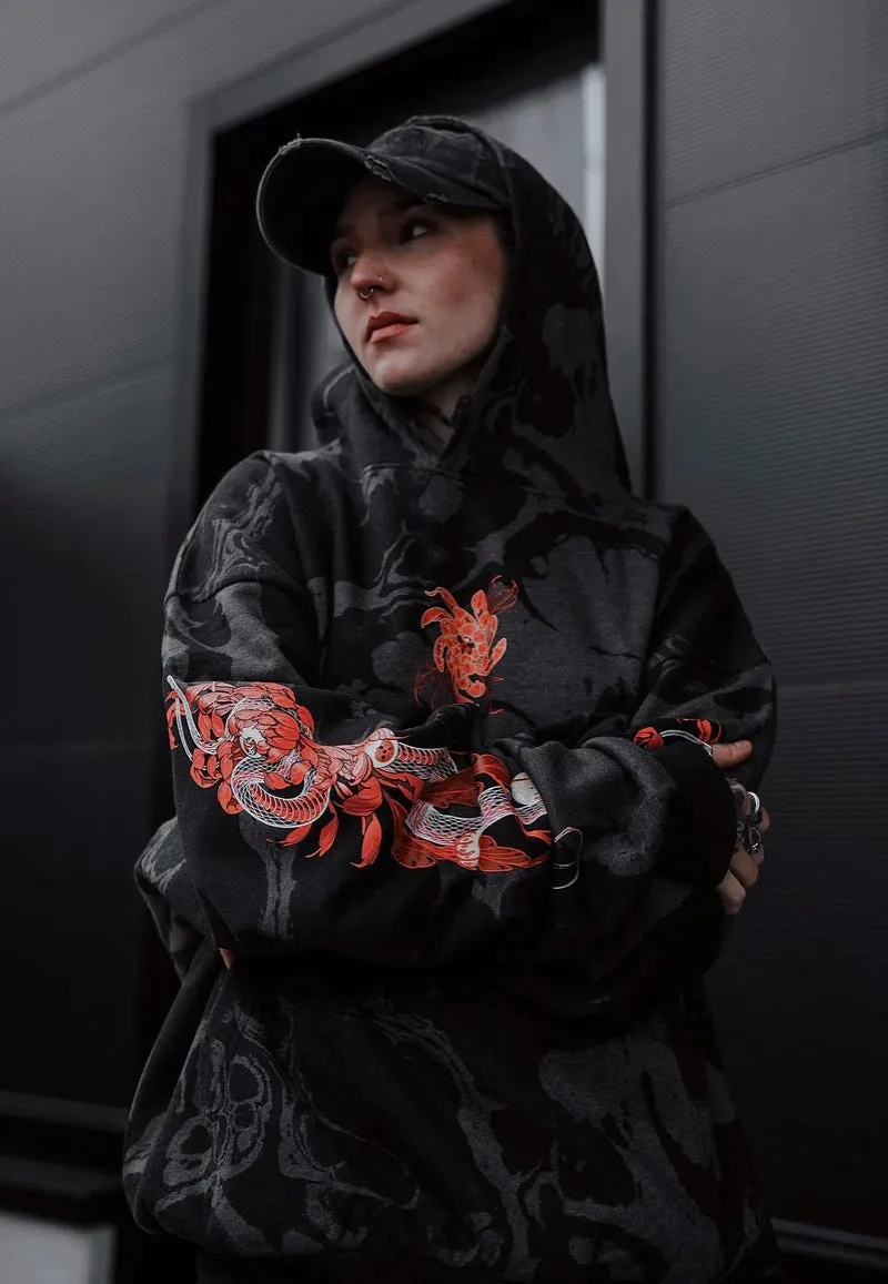Stay Cold Apparel - Medusa Oversized Grey - Hoodie Bold Mode