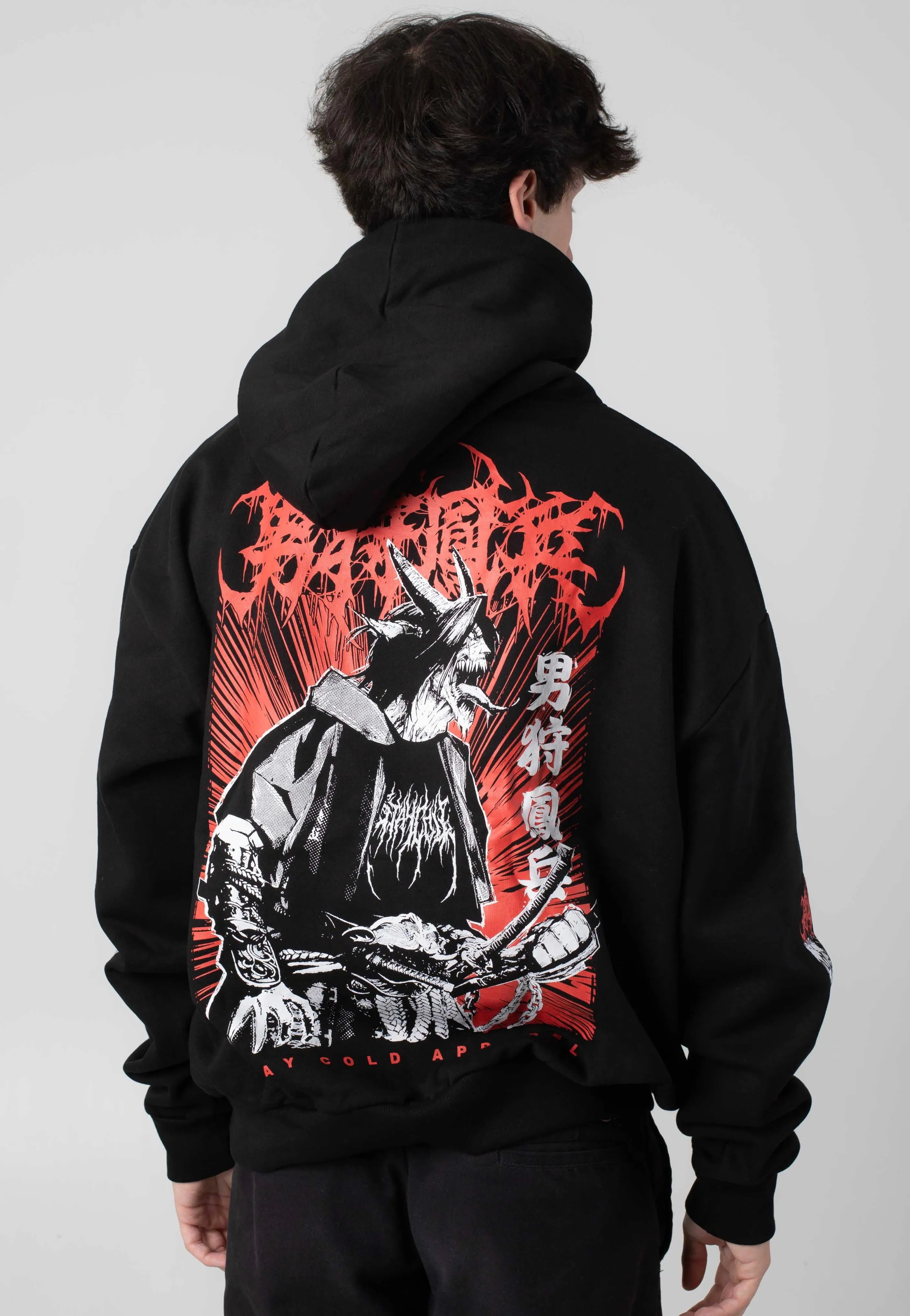 Stay Cold Apparel - Samurai Demon Oversized - Hoodie Fresh Core