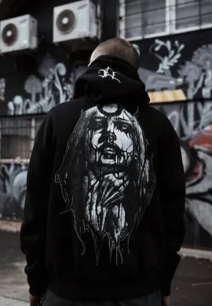 Stay Cold Apparel - Strangled  Black - Hoodie City Comfort Bohemian style