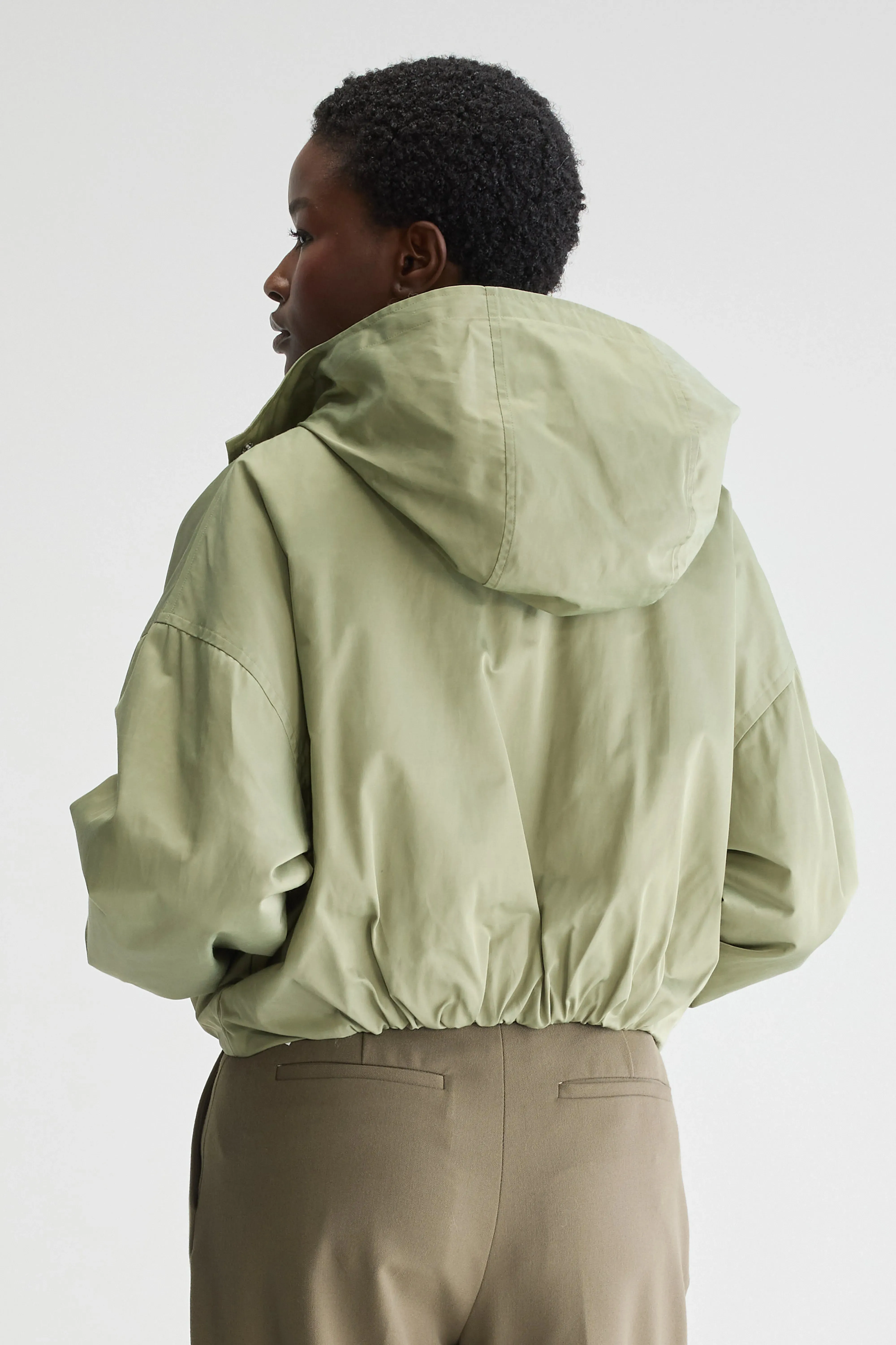 Storm Ready Herna relaxed jacket (251 / W / SAUGE)