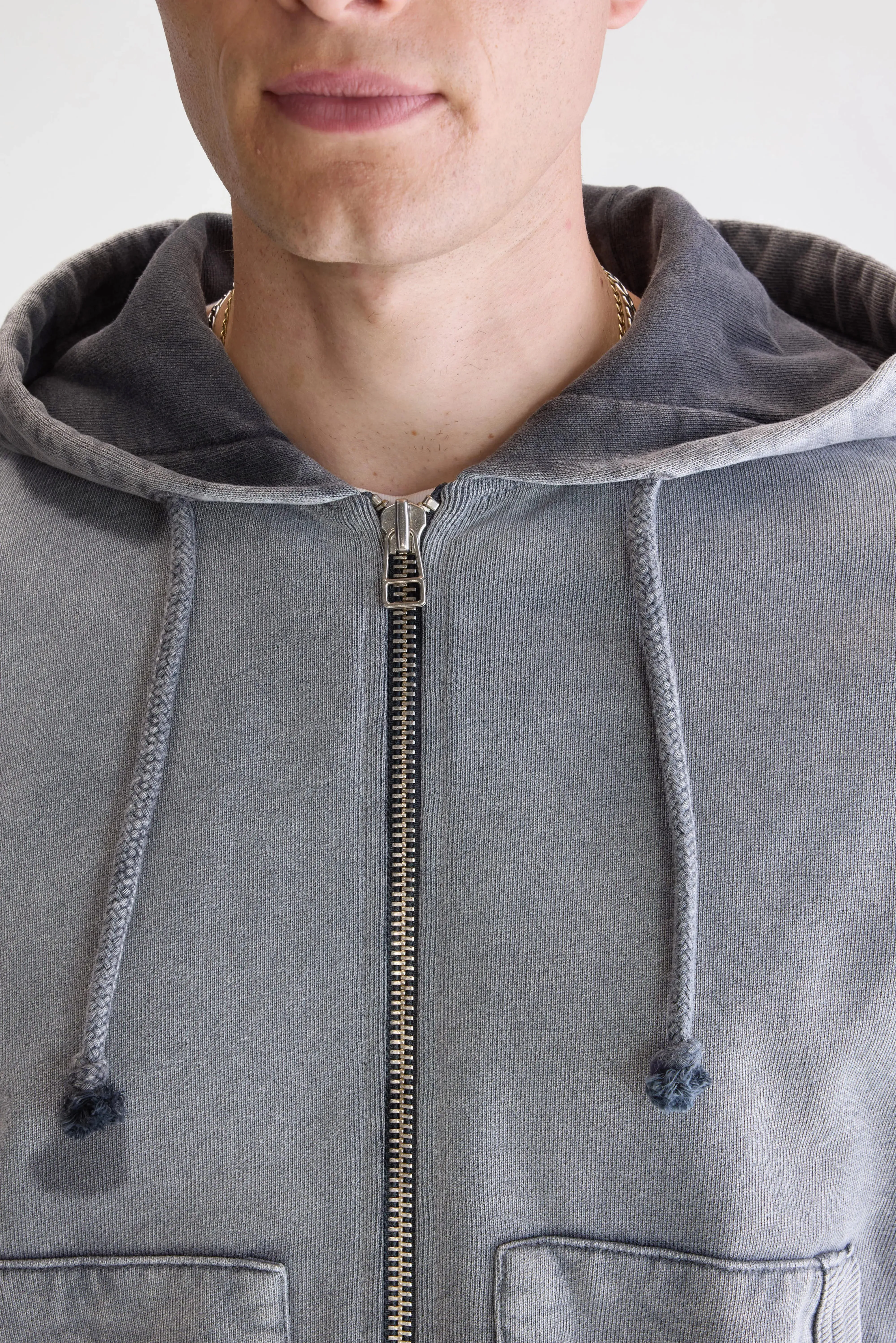 Street Active Falkon zip-up hoodie (252 / M / BLACK BLUE)
