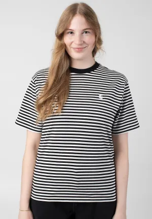 Carhartt WIP - W' Verner Stripe/Black/Wax - T-Shirt Classic Vibes