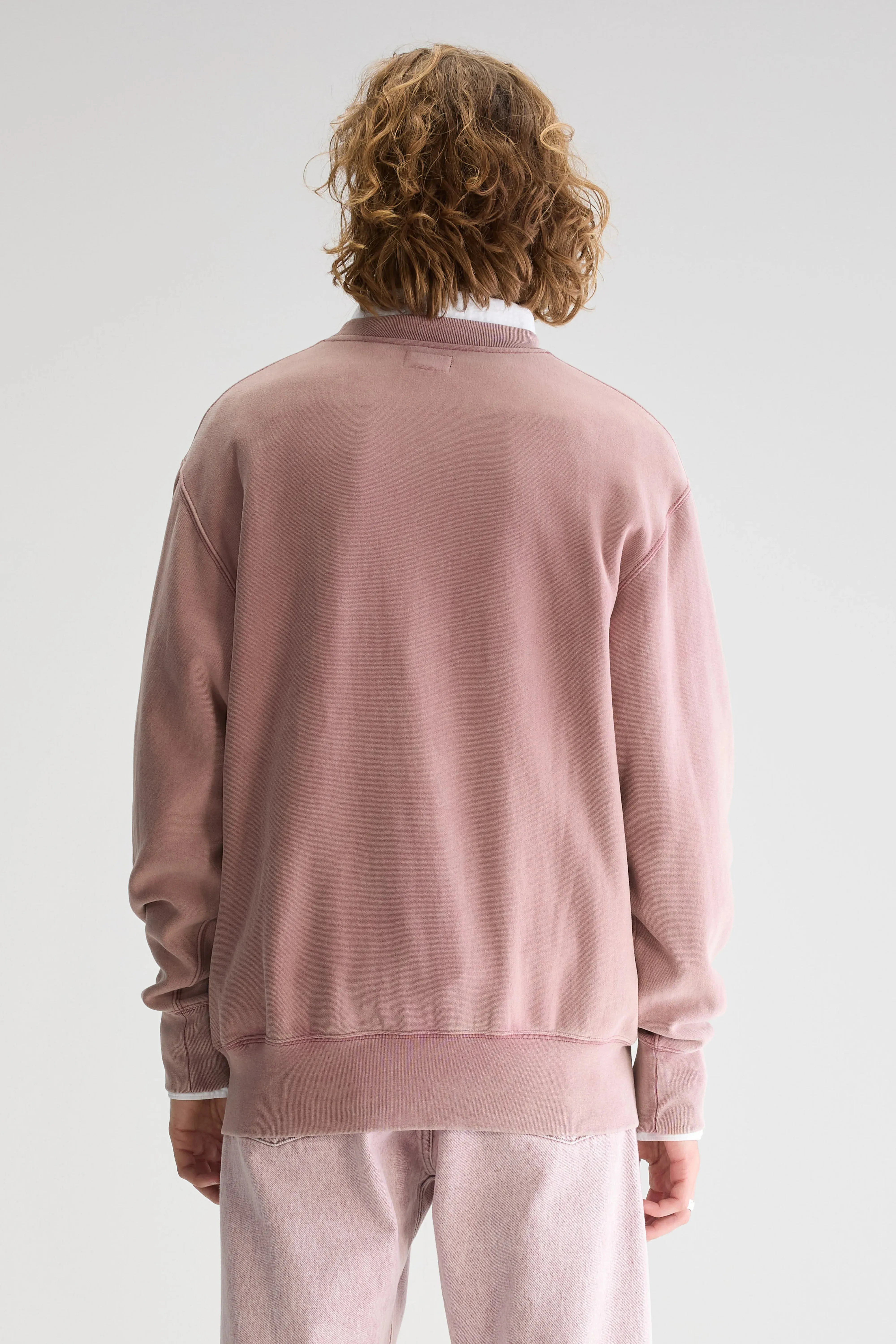 Street Smart Flake crewneck sweatshirt (251 / M / LYCHEE)