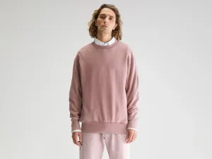 goes with high heels product display Flake crewneck sweatshirt (251 / M / LYCHEE)