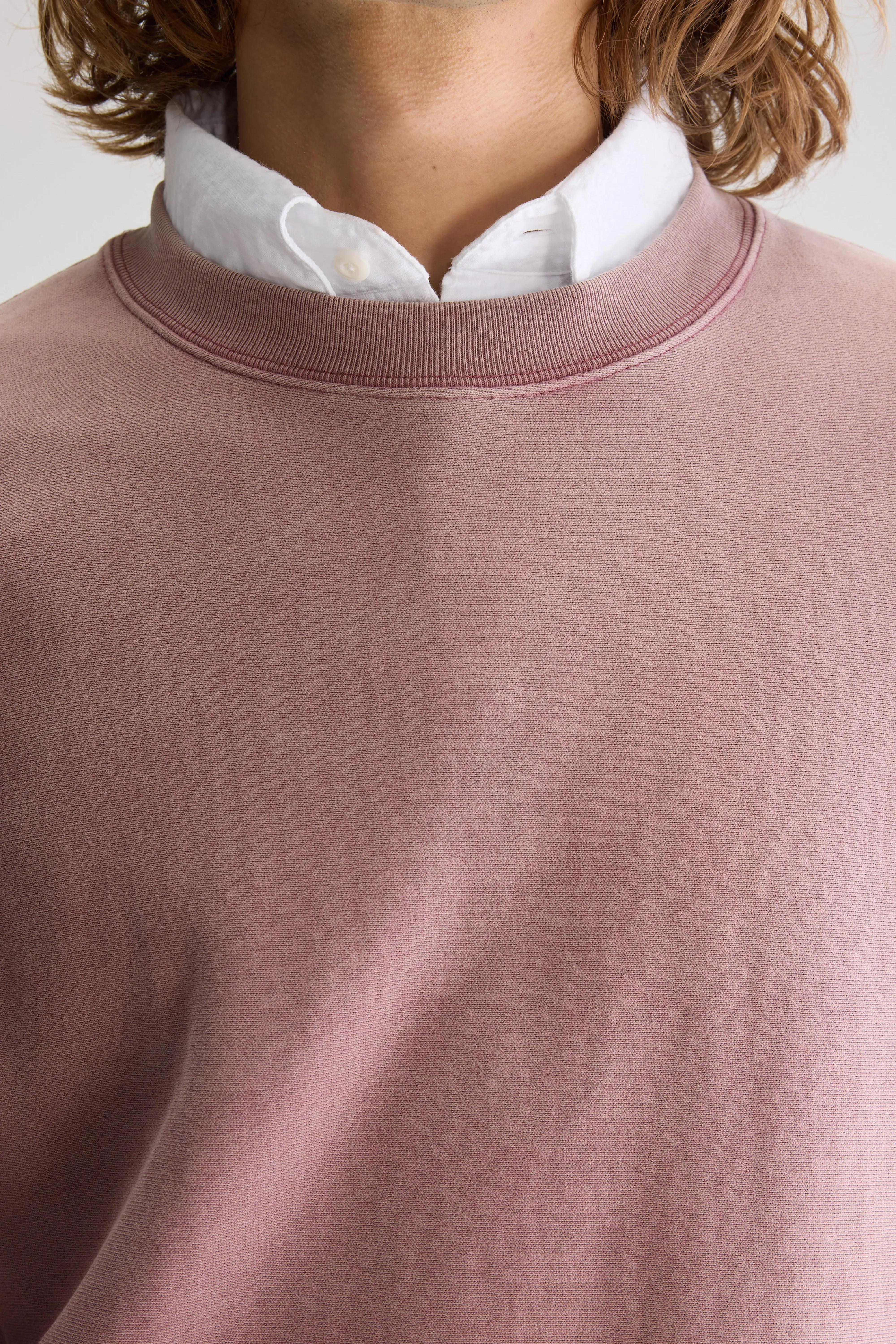 Street Smart Flake crewneck sweatshirt (251 / M / LYCHEE)