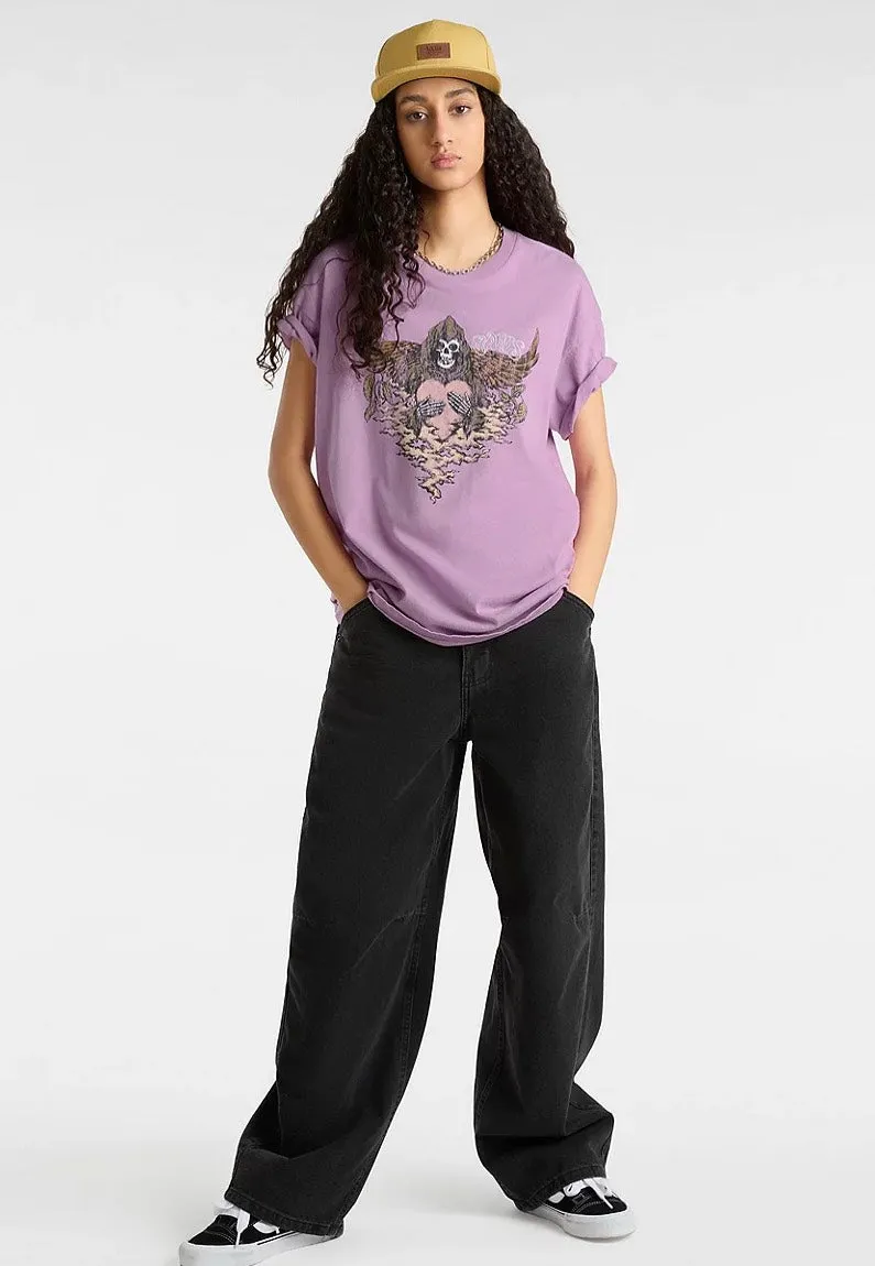 Streetwear Vans - Scorn Oversized Smoky Grape - T-Shirt