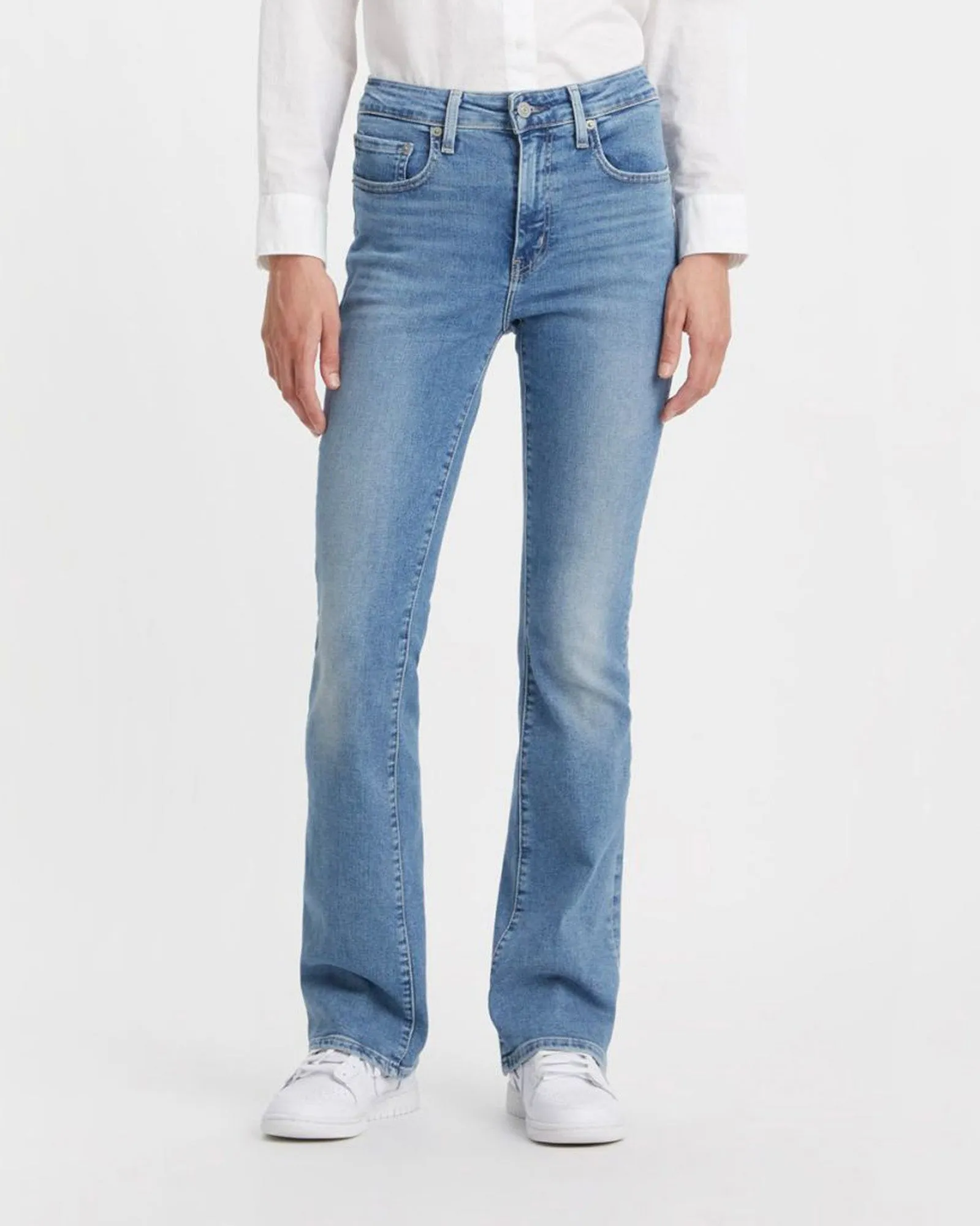 Levi's Womens 725 High Rise Bootcut Jeans - Blue Wave Light | Levi's Jeans | JEANSTORE
