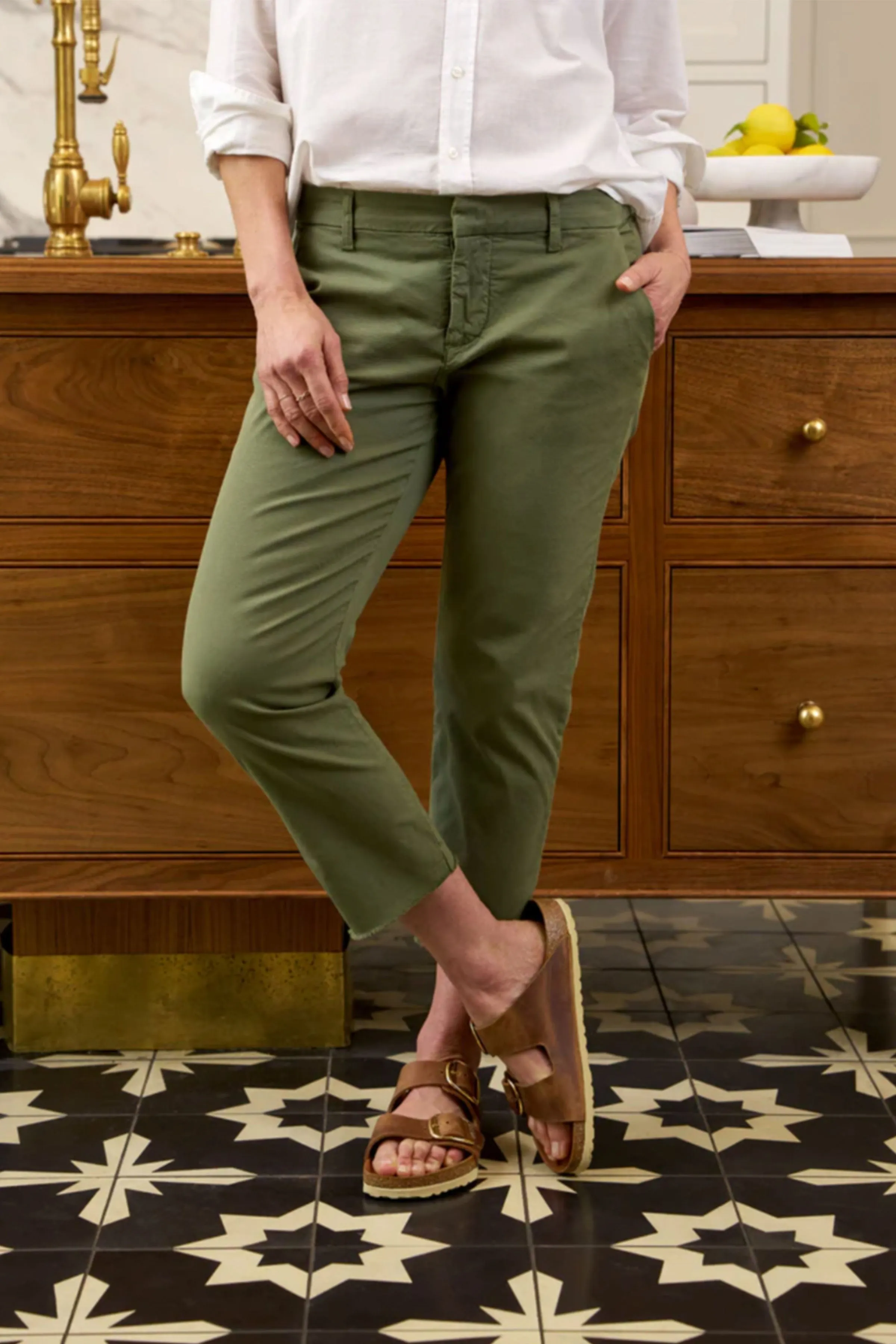 Strong Fabric Wicklow Italian Army Chino