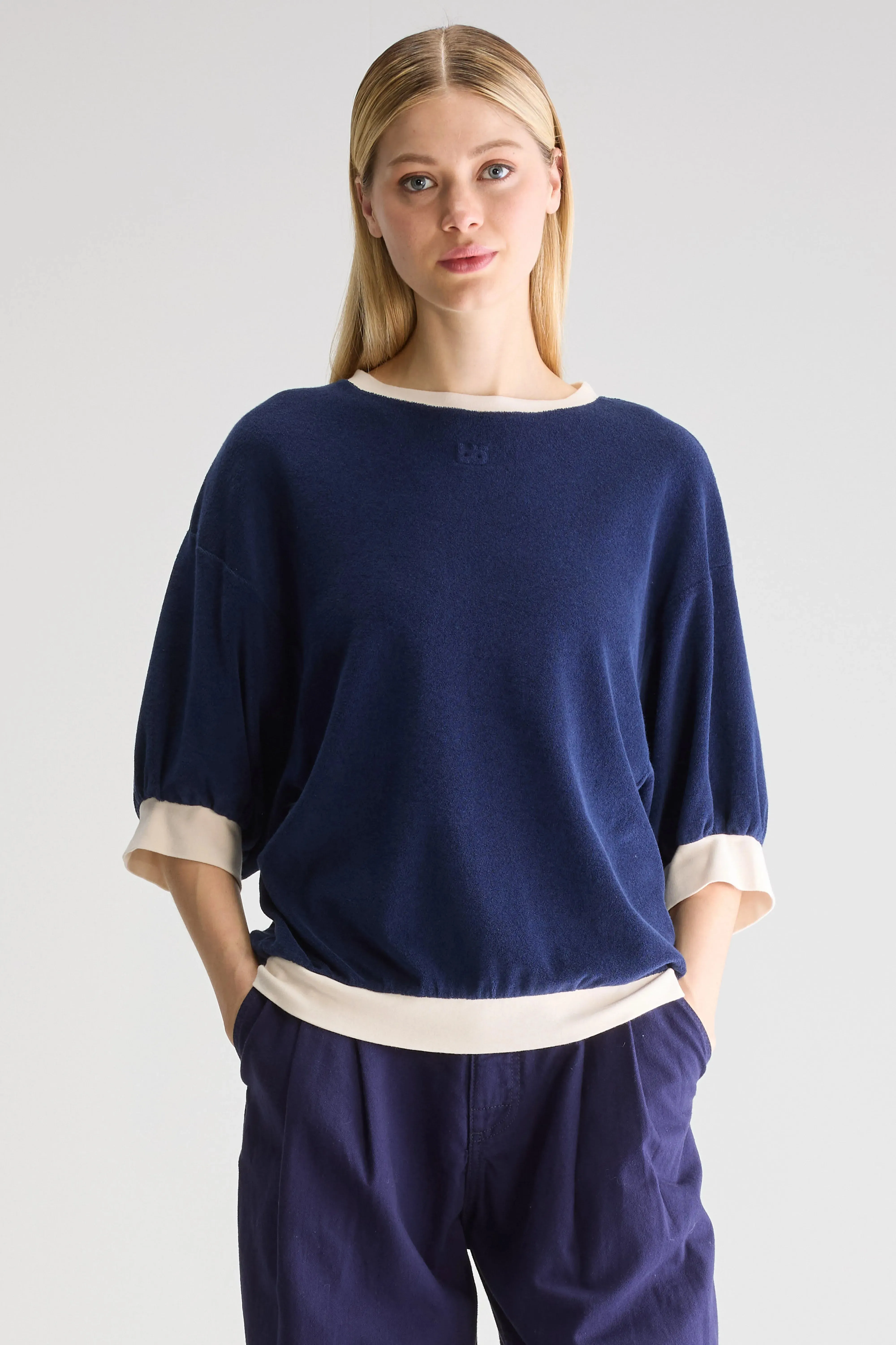 Structured looks Frisby relaxed sweatshirt (251 / W / INK)
