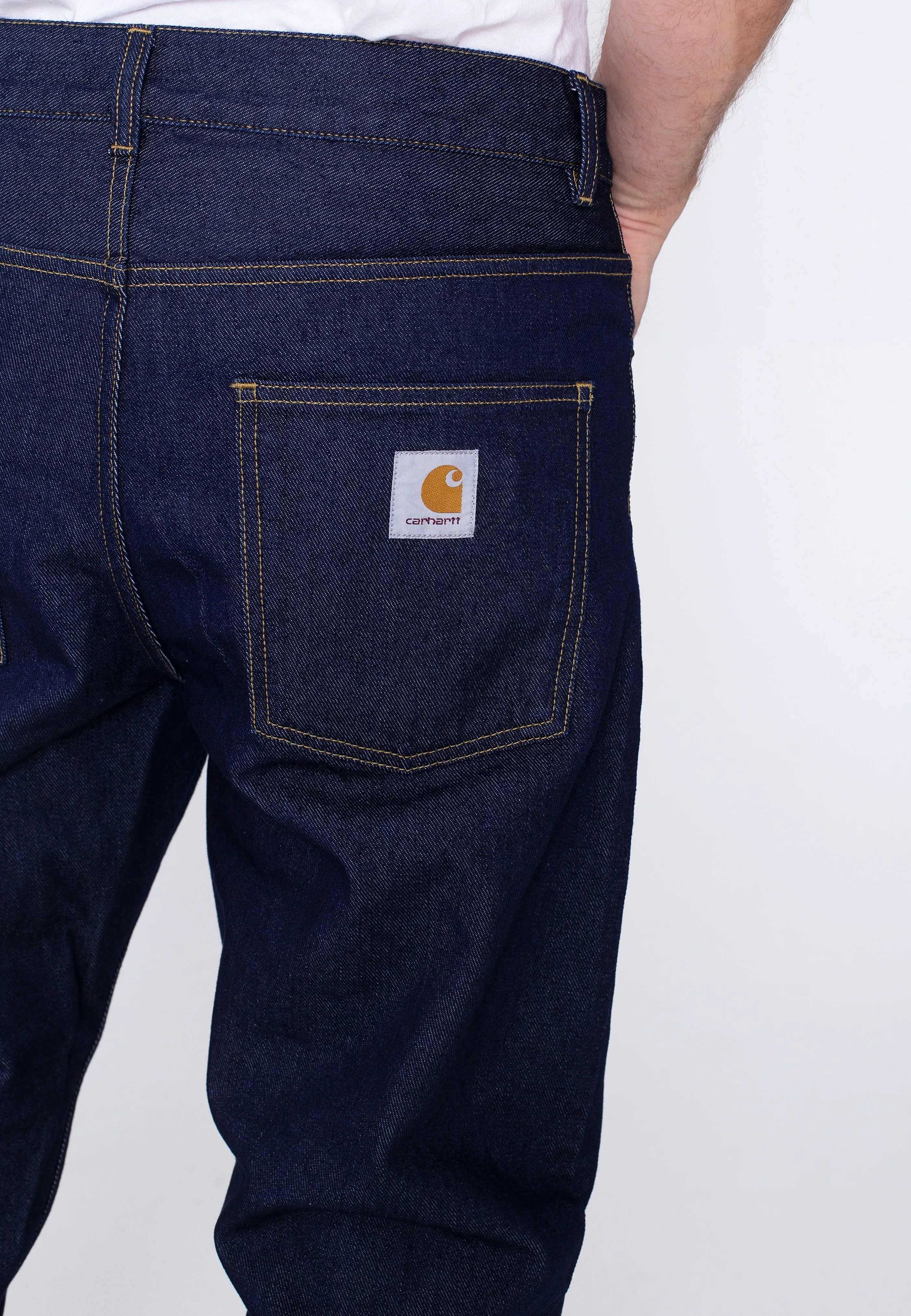 Style Basic Carhartt WIP - Newel Blue One Wash - Jeans