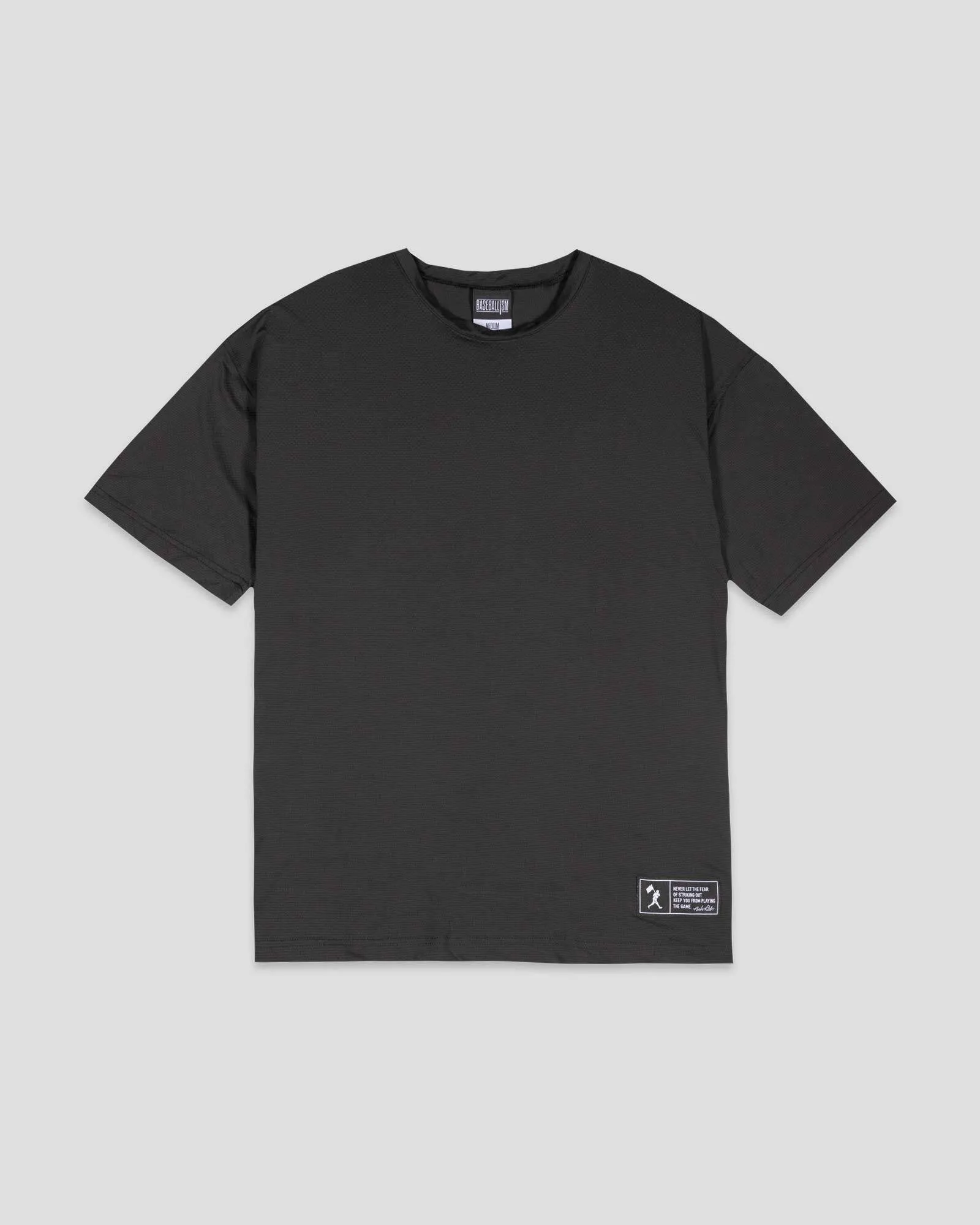 Simple Yet Elegant Diamond Flex Lite Training Tee (Black)