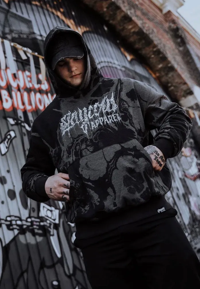 Stylish Combination Stay Cold Apparel - Strangled Oversized Black - Hoodie