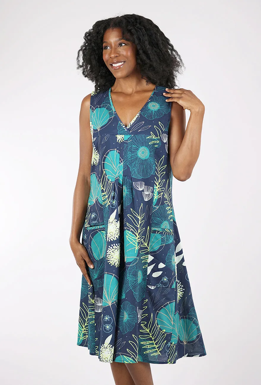 Stylish Coverings Poppie Dress, Portland Floral