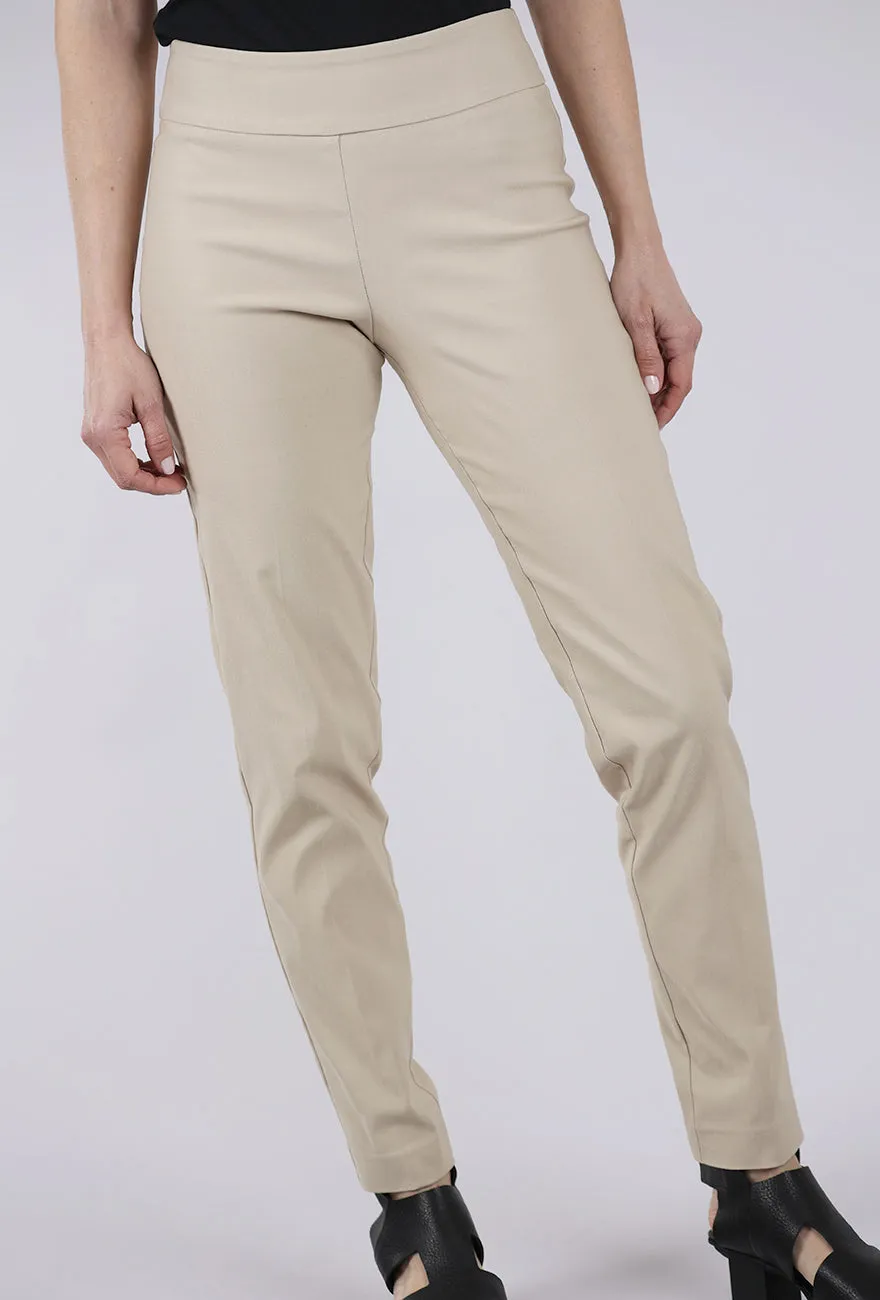 Stylish Cut Straight Leg Pant, Sand