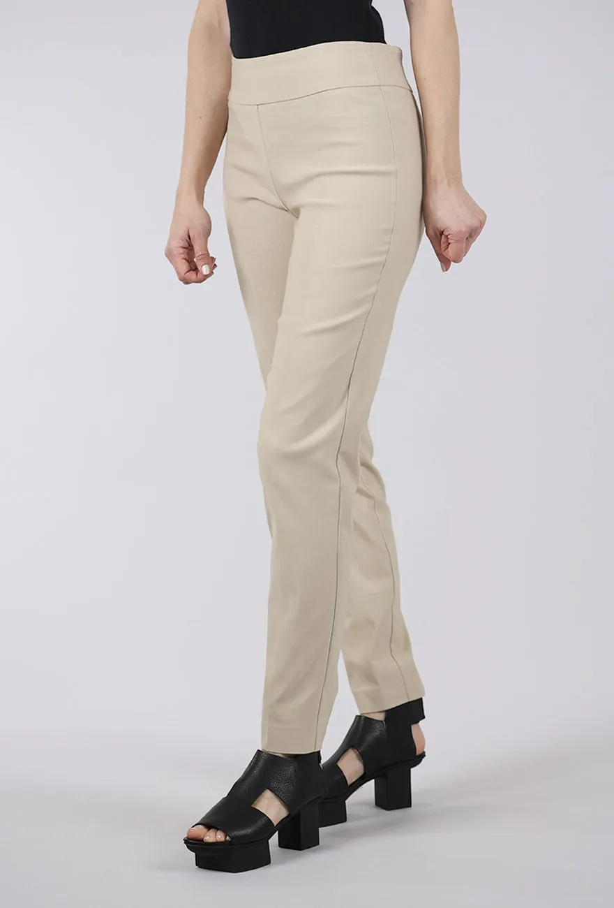 Stylish Cut Straight Leg Pant, Sand