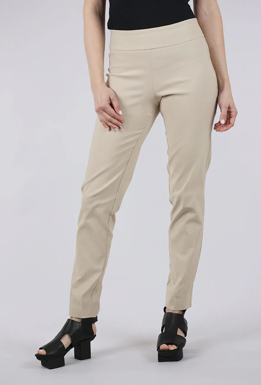 Stylish Cut Straight Leg Pant, Sand