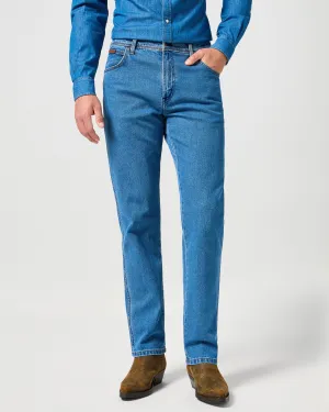 Wrangler Texas Stretch Authentic Straight Mens Jeans - Desert Mirage | Wrangler Jeans | JEANSTORE