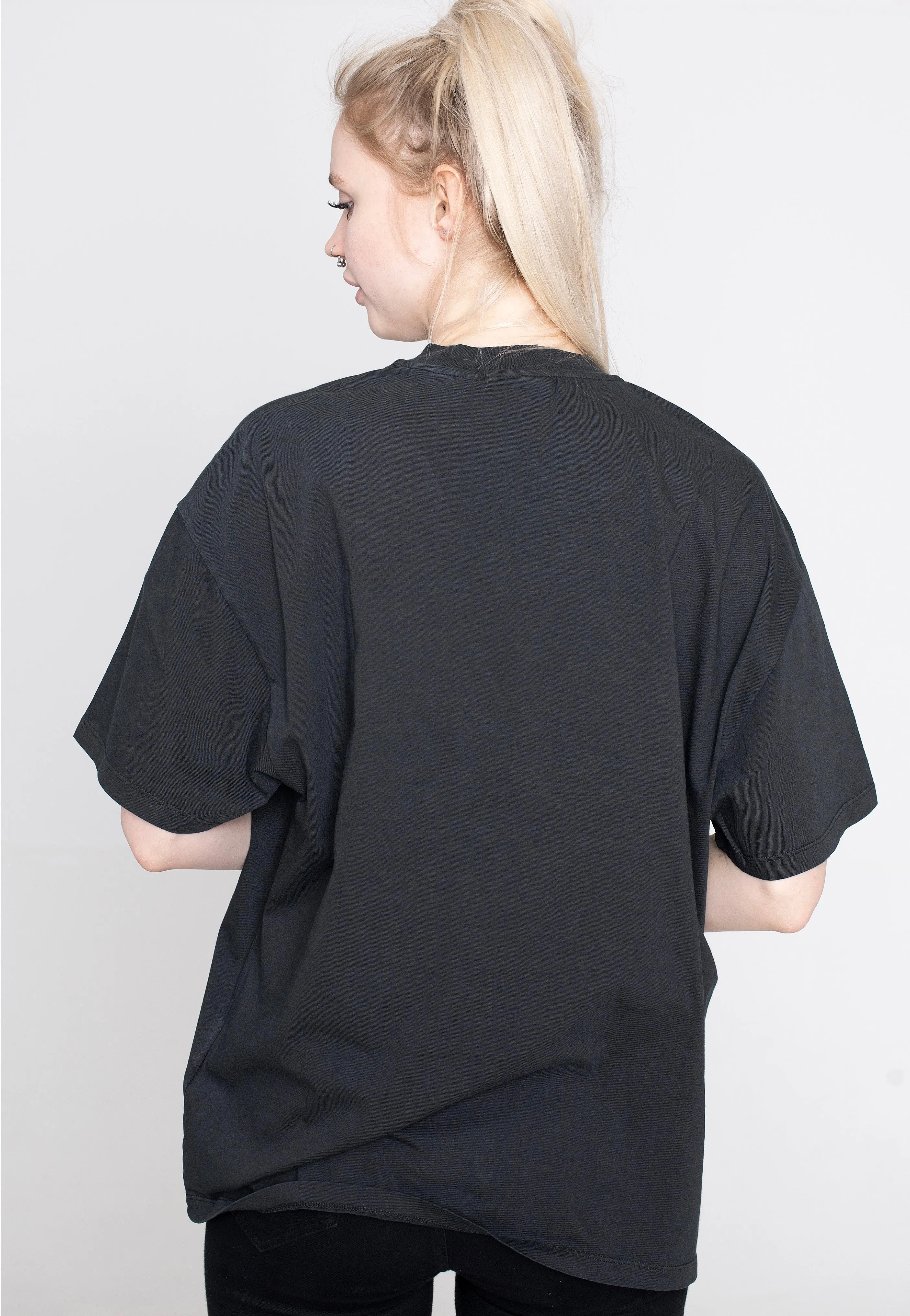 Stylish Fit Carhartt WIP - W' Akron Pigment Garment Dyed Black - T-Shirt