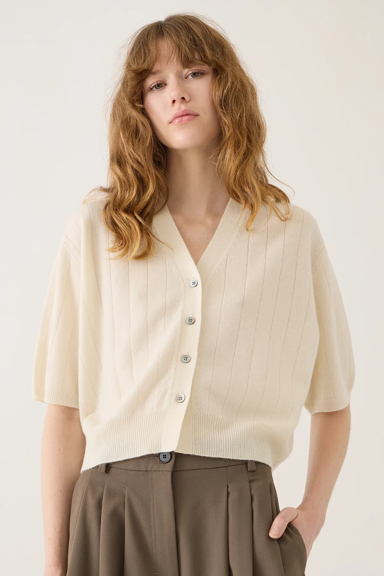 Stylish Form Joan Ivory Cardigan