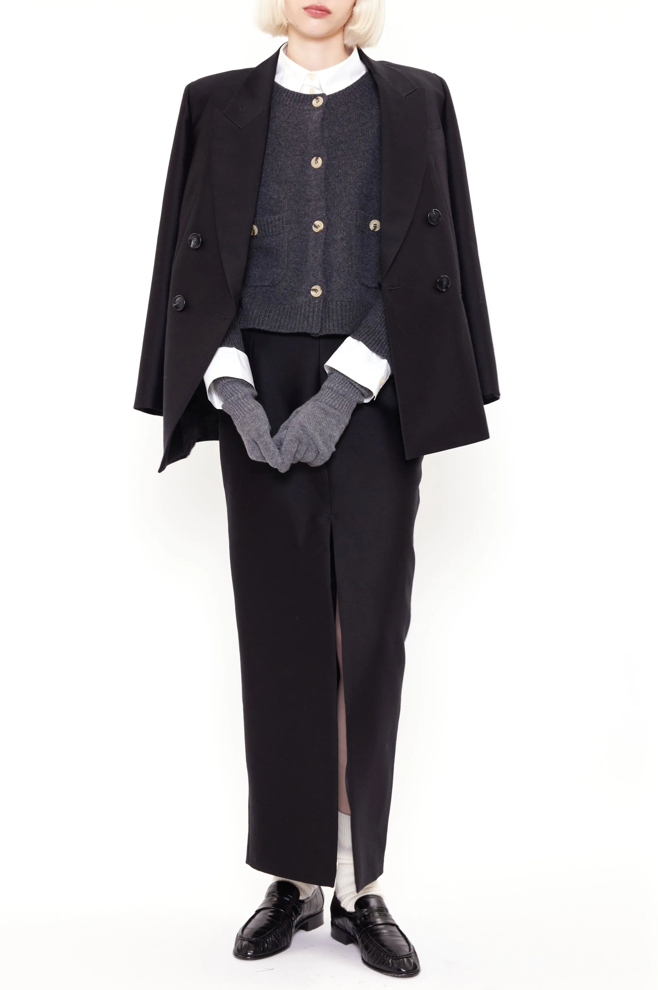 Stylish Jumper Rosanna Charcoal Cardigan