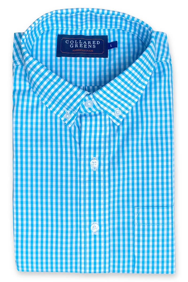 Stylish Pairing Stovall: Brookline Button Down Shirt - Marine Blue