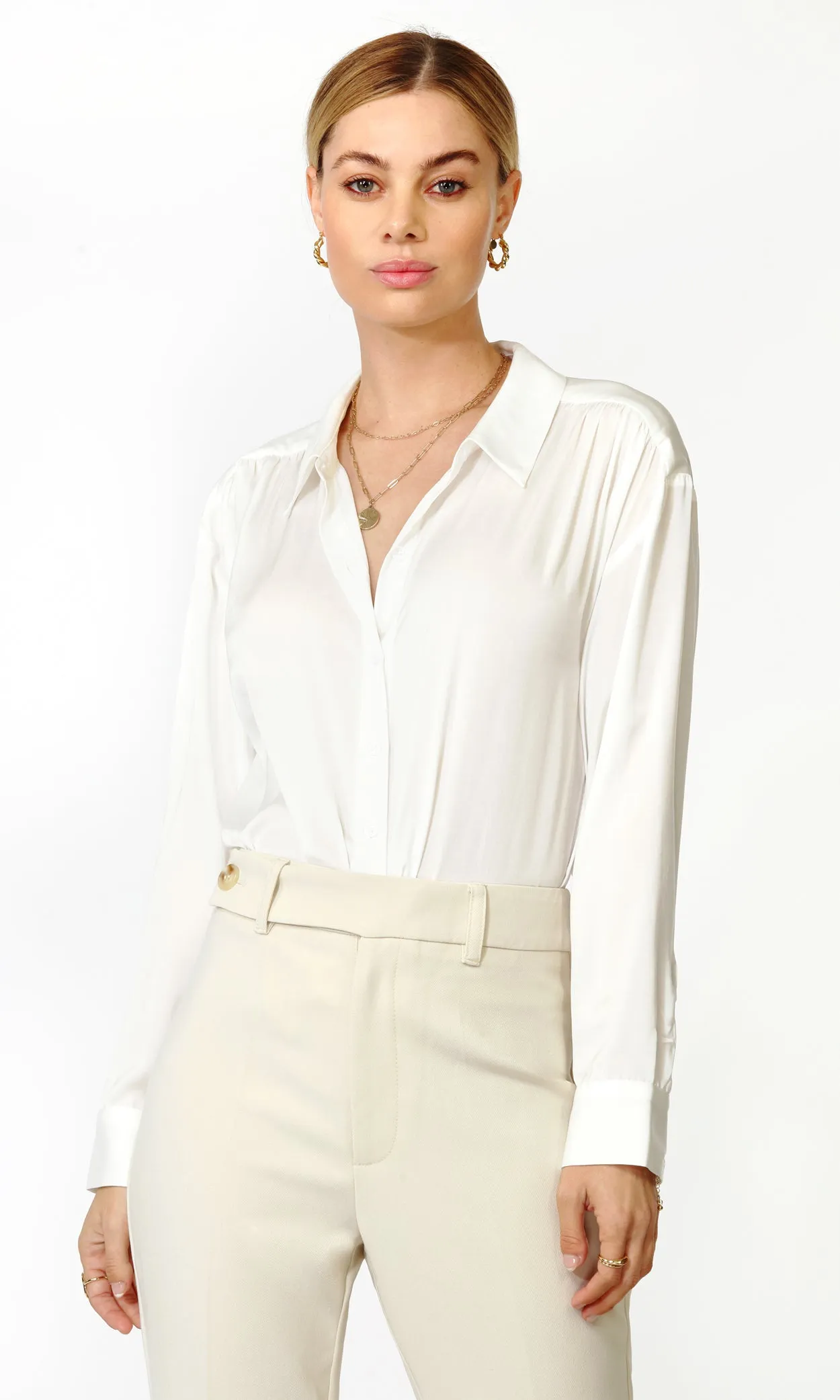 Jules Satin Blouse G2212T6676