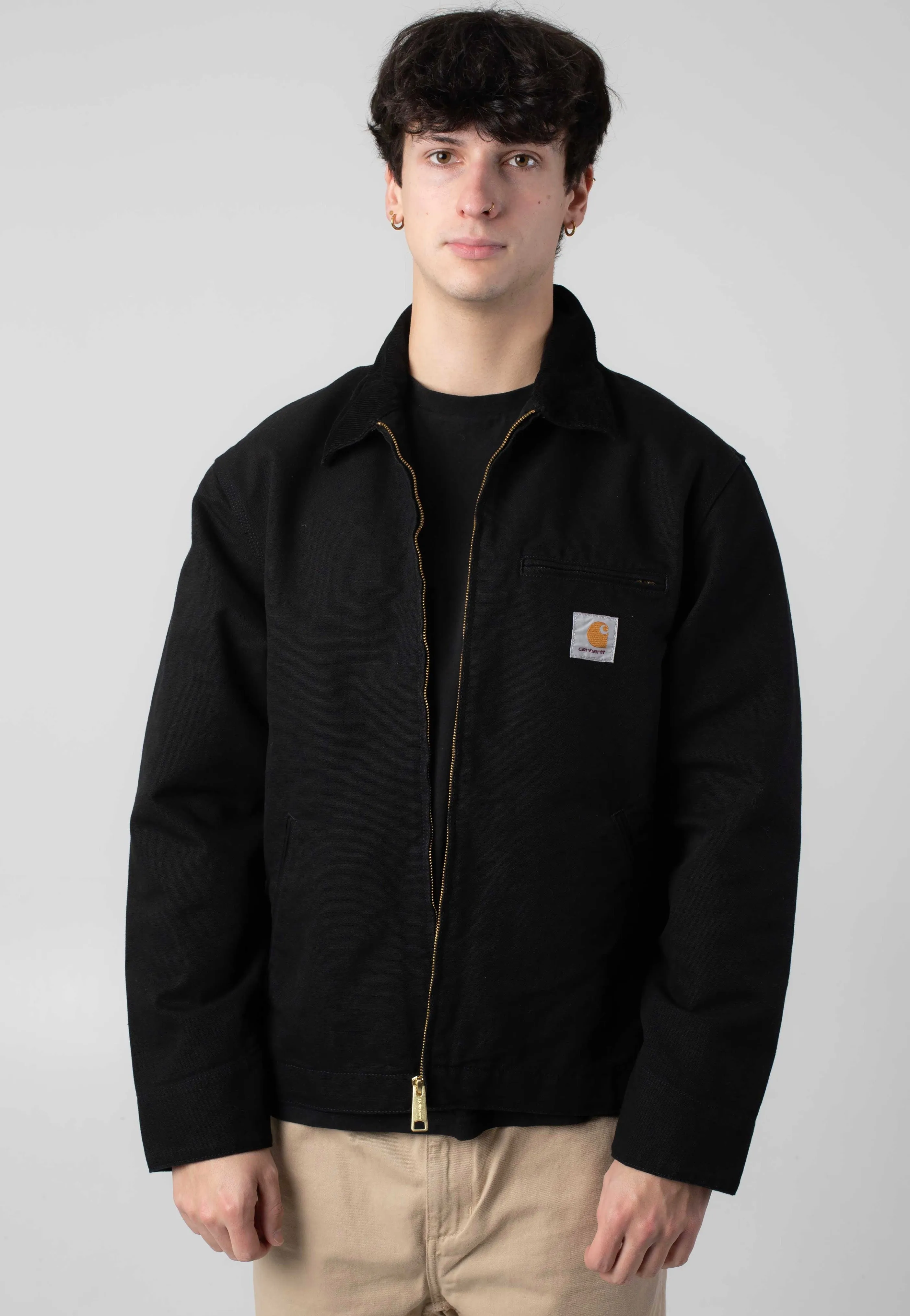 Respect Cologne Carhartt WIP - Detroit Rinsed Black/Black - Jacket